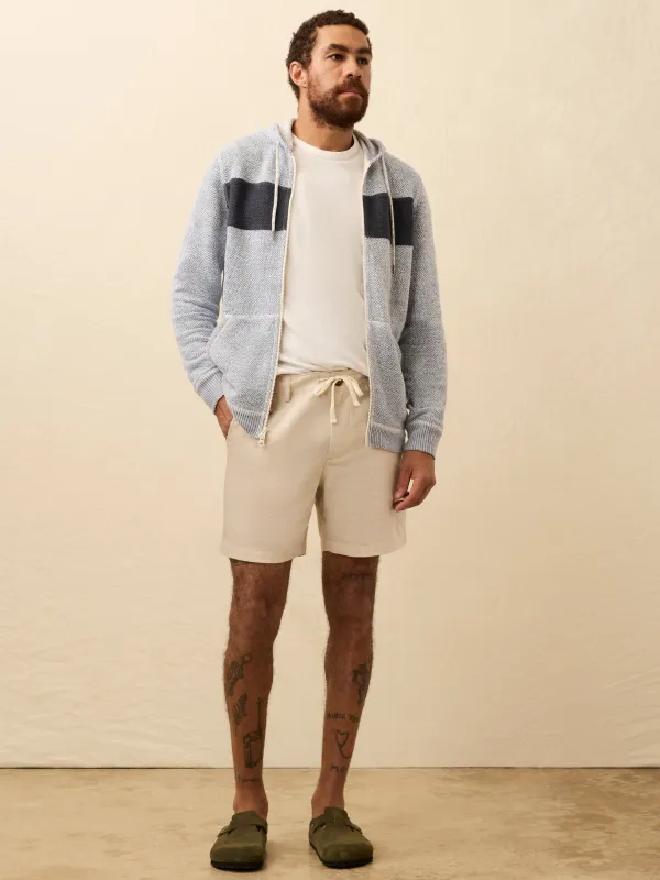 Movement Linen Drawstring Short - Dorset Sand sold by Faherty