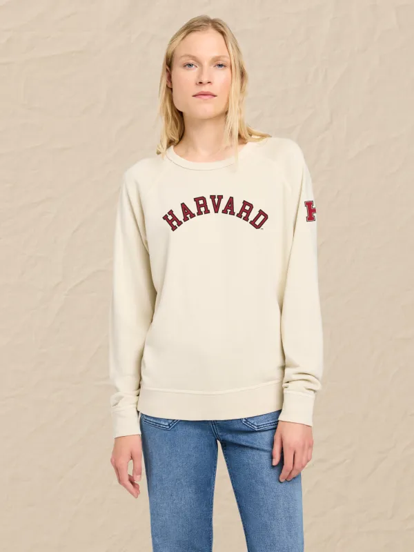 Harvard Coastal Cloud Crew - Summer Sand sold by Faherty