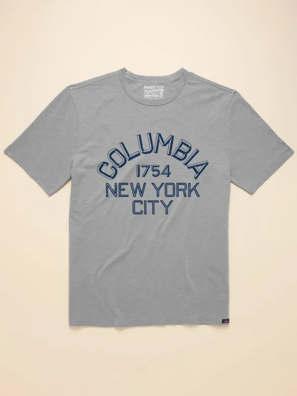 Columbia Sunwashed Tee - Granite Heather sold by Faherty
