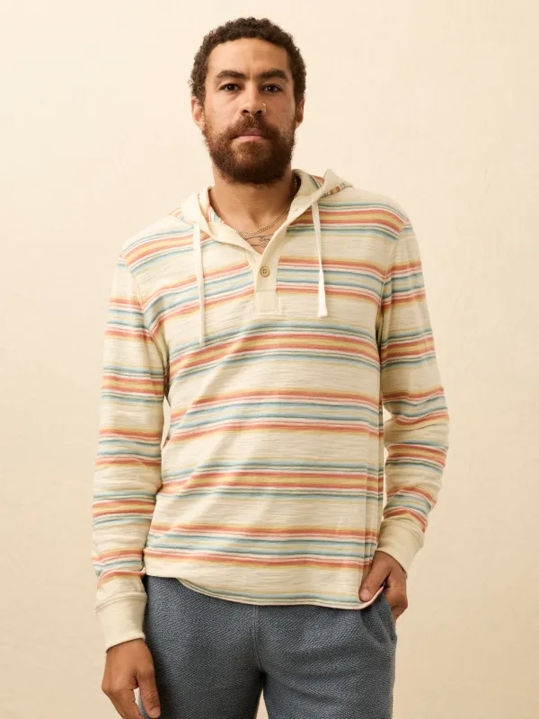Sunwashed Organic Hoodie - Daybreak Ombre sold by Faherty