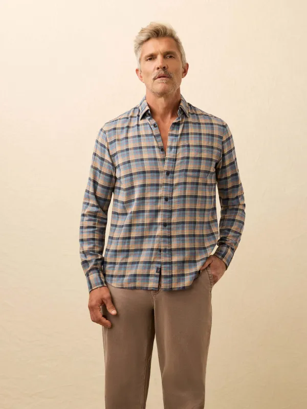 Movement™ Brushed Shirt - Eagle Valley Plaid sold by Faherty