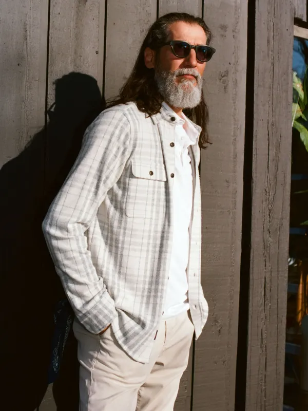 Legend™ Sweater Shirt - Cloud Ridge Plaid sold by Faherty