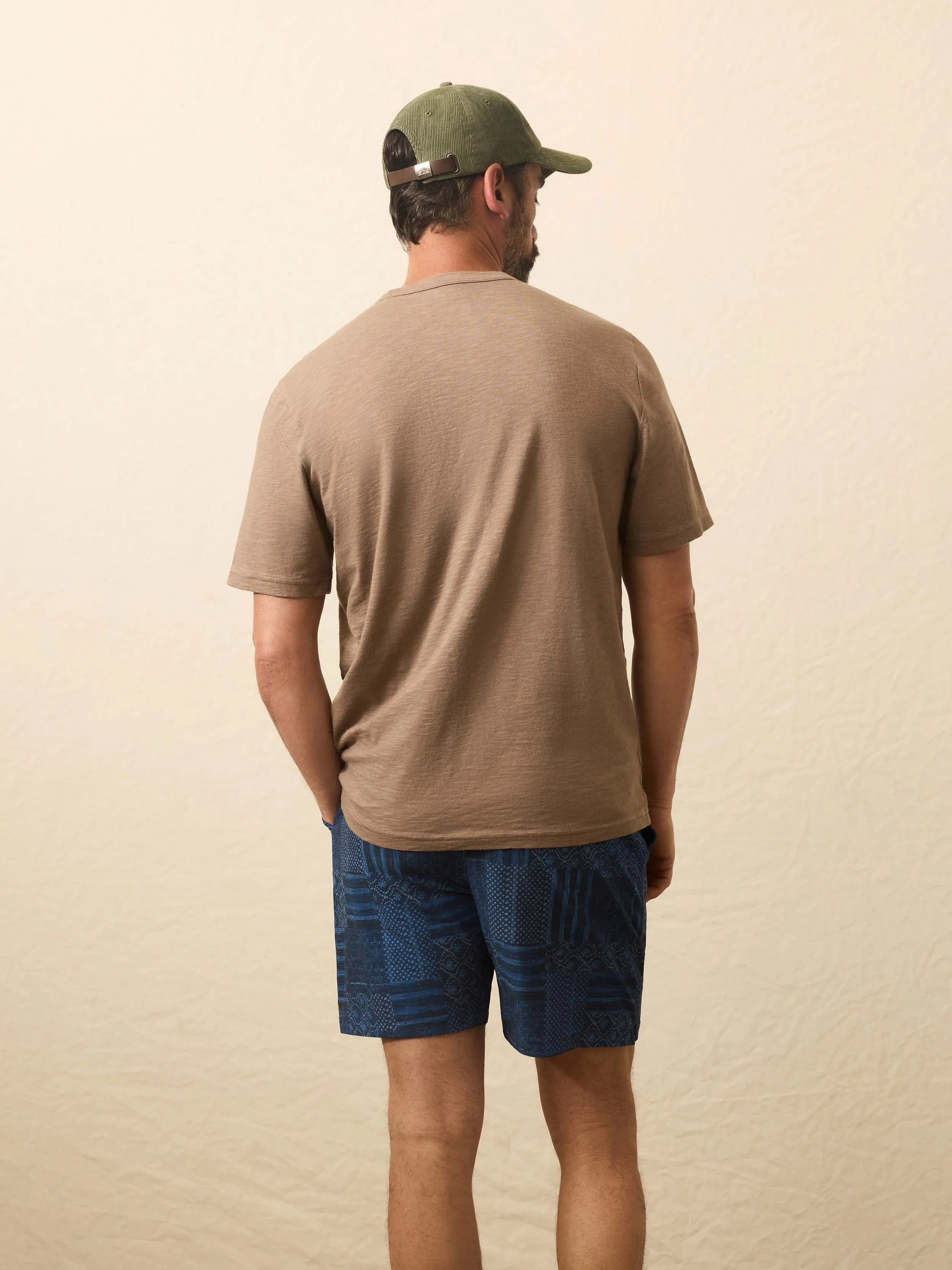 Sunwashed Regenerative Pocket Tee - Walnut Branch sold by Faherty product image thumbnail 2
