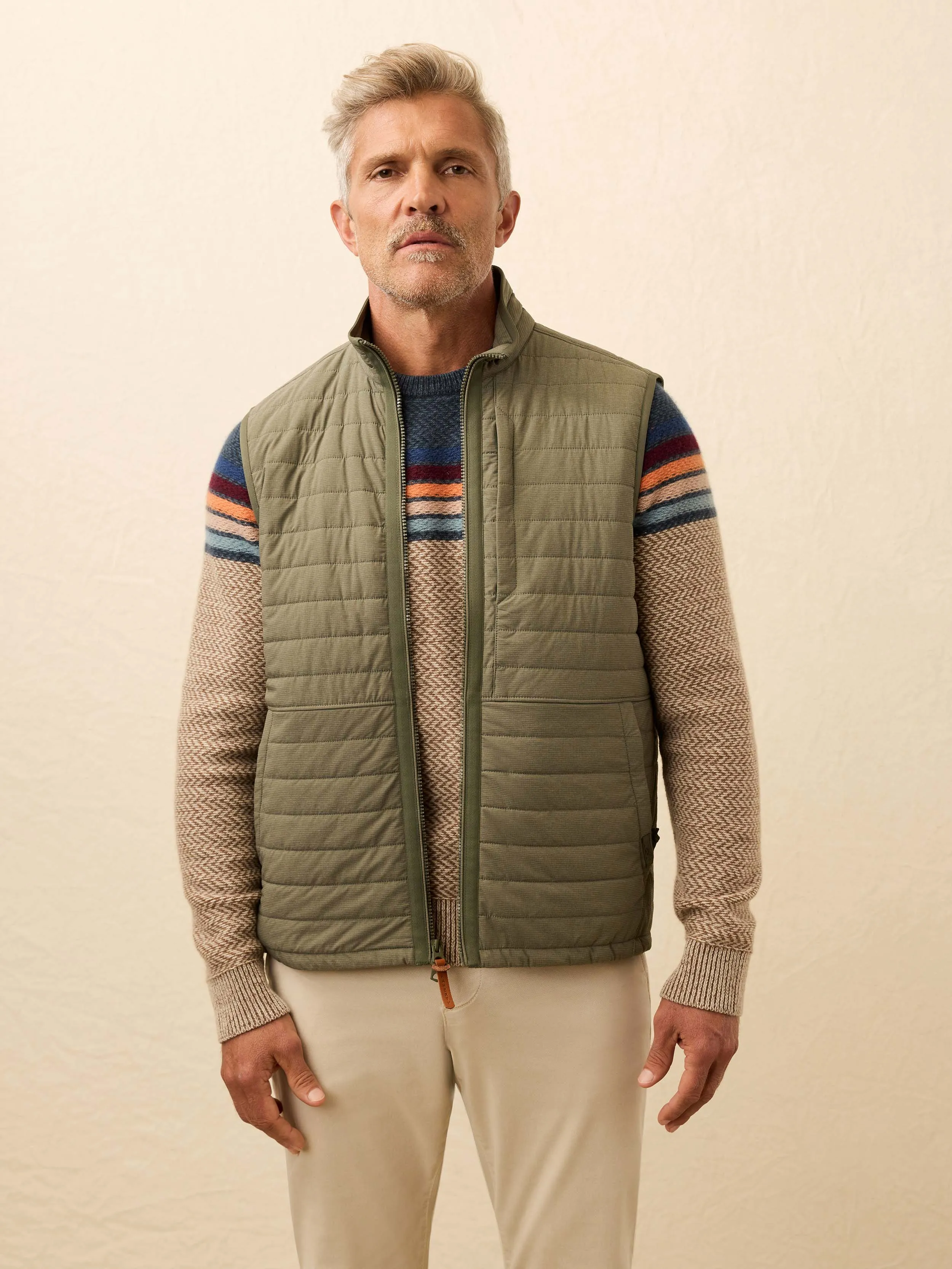Horizon Series Vest - Maine Forest sold by Faherty
