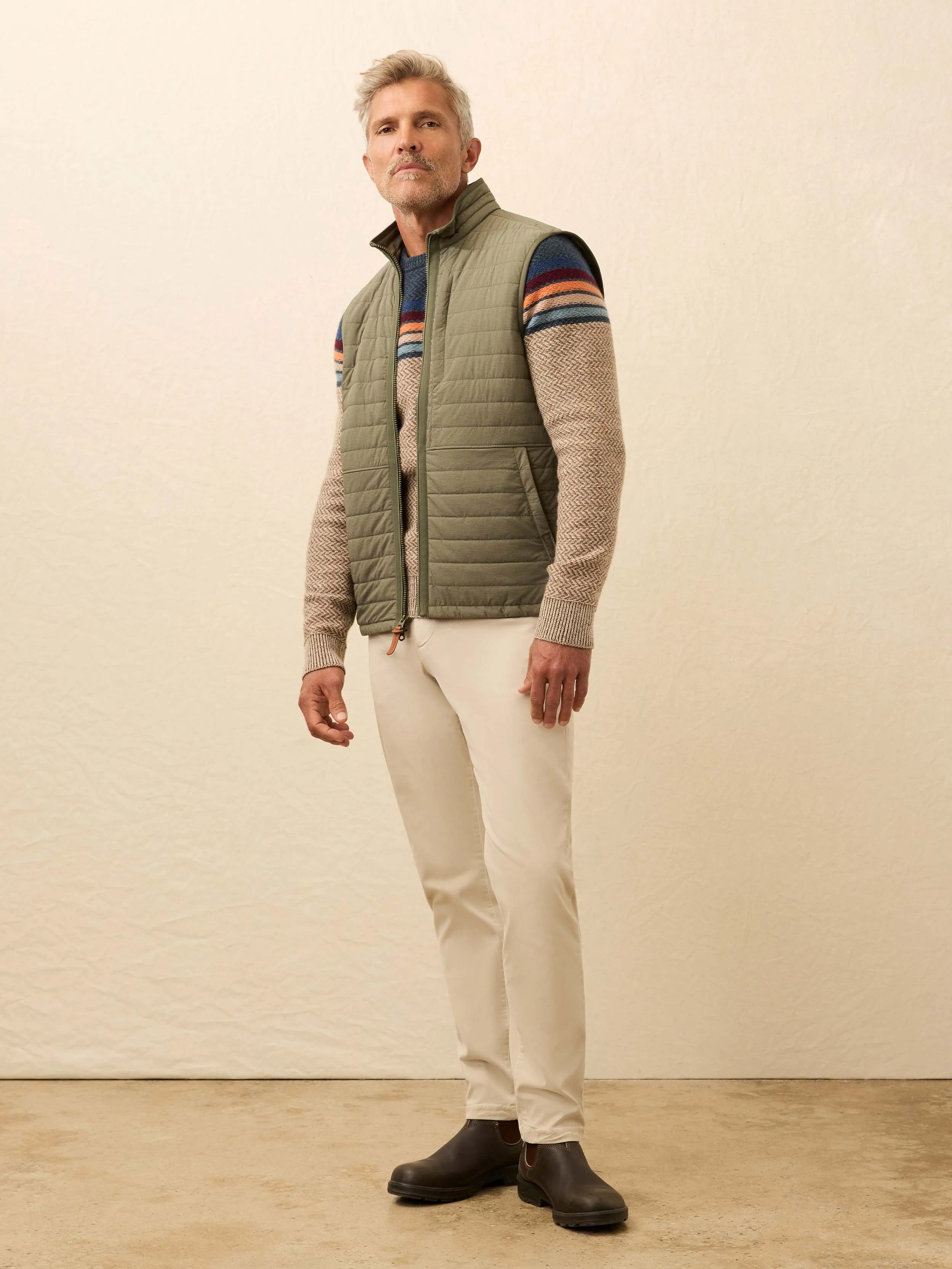 Horizon Series Vest - Maine Forest sold by Faherty product image thumbnail 3