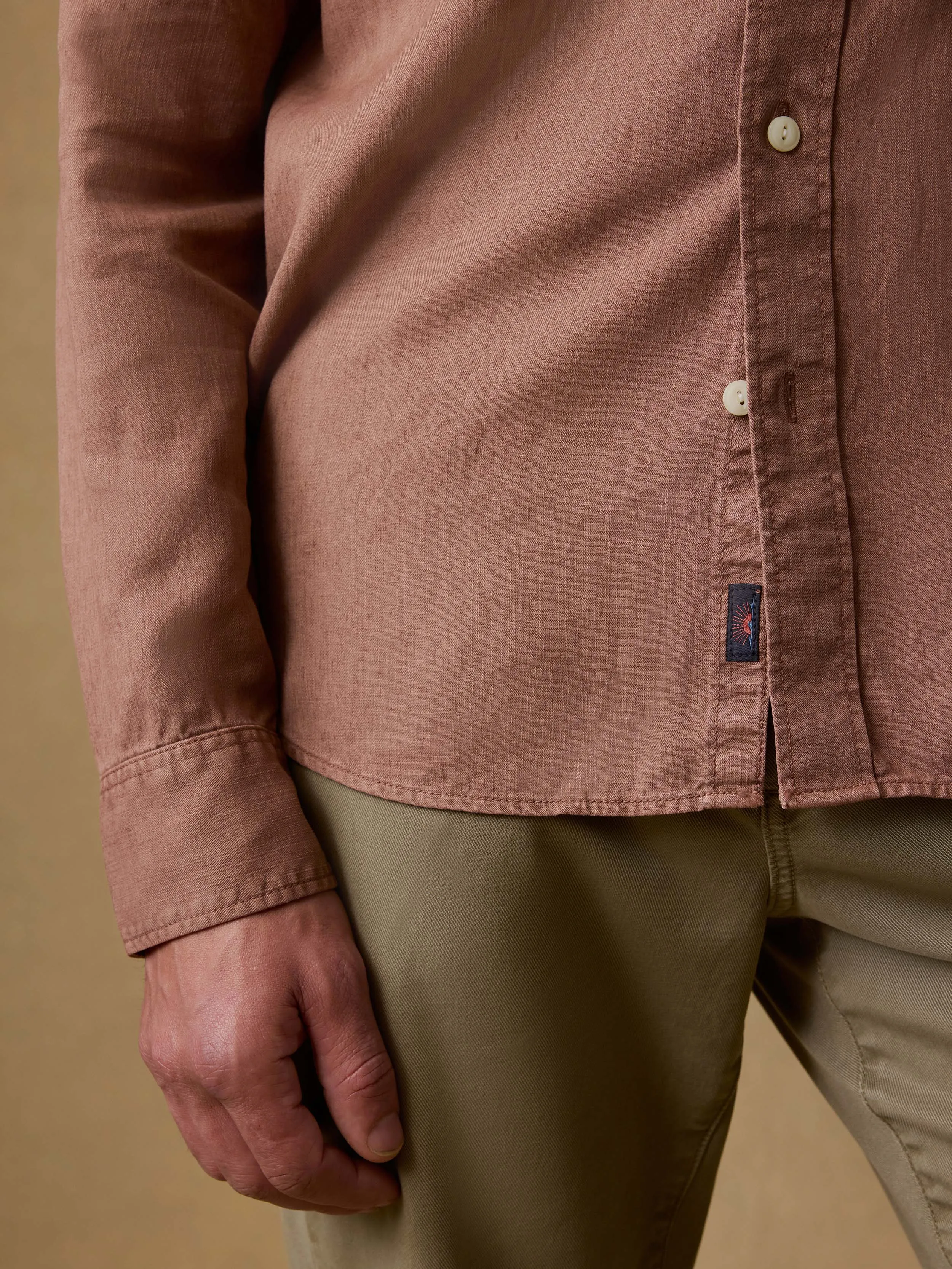 The Tried And True Chambray Workshirt - Cedar Valley sold by Faherty product image thumbnail 5