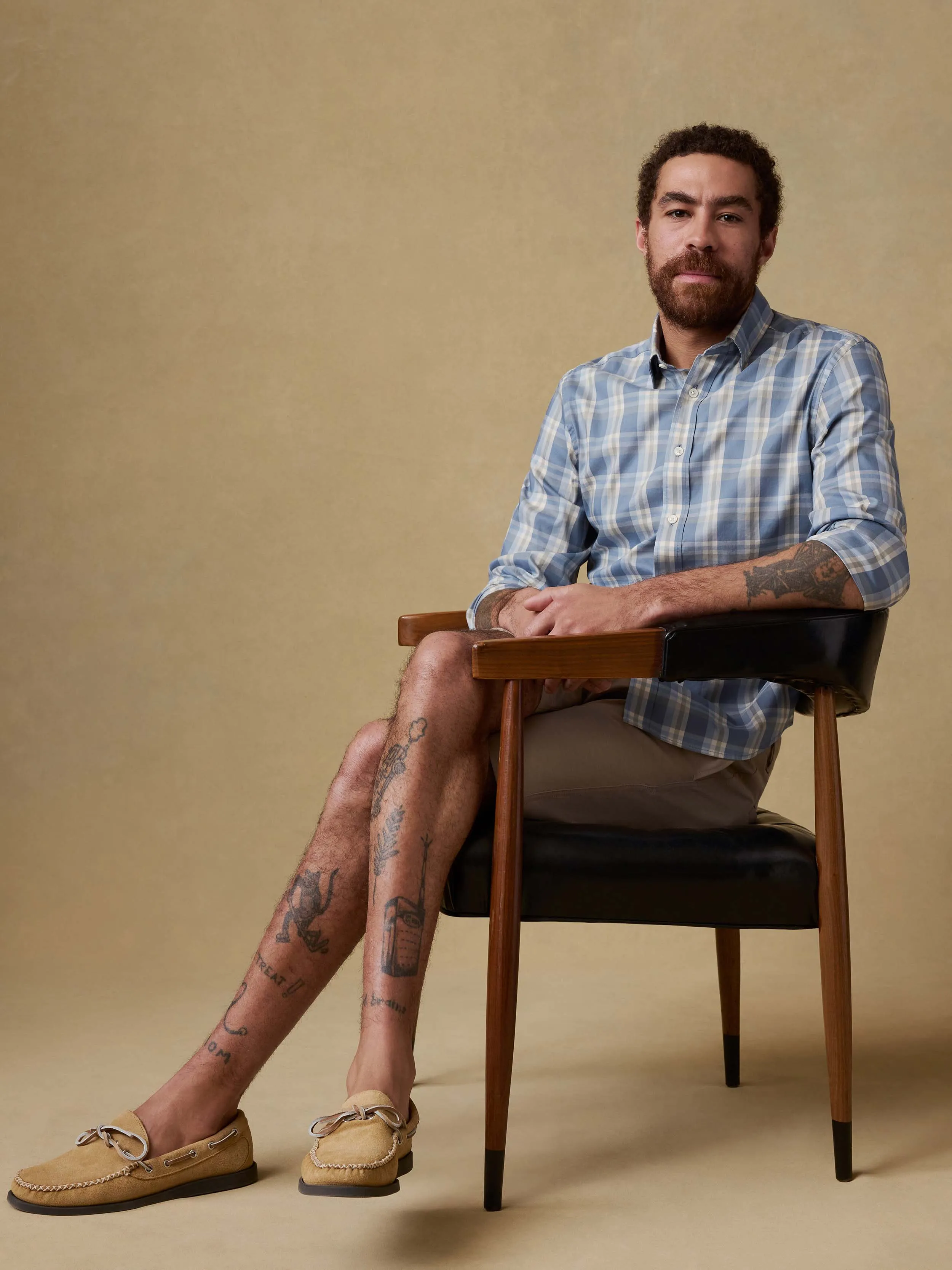 The Movement™ Shirt - Spring Mill Plaid sold by Faherty product image thumbnail 2