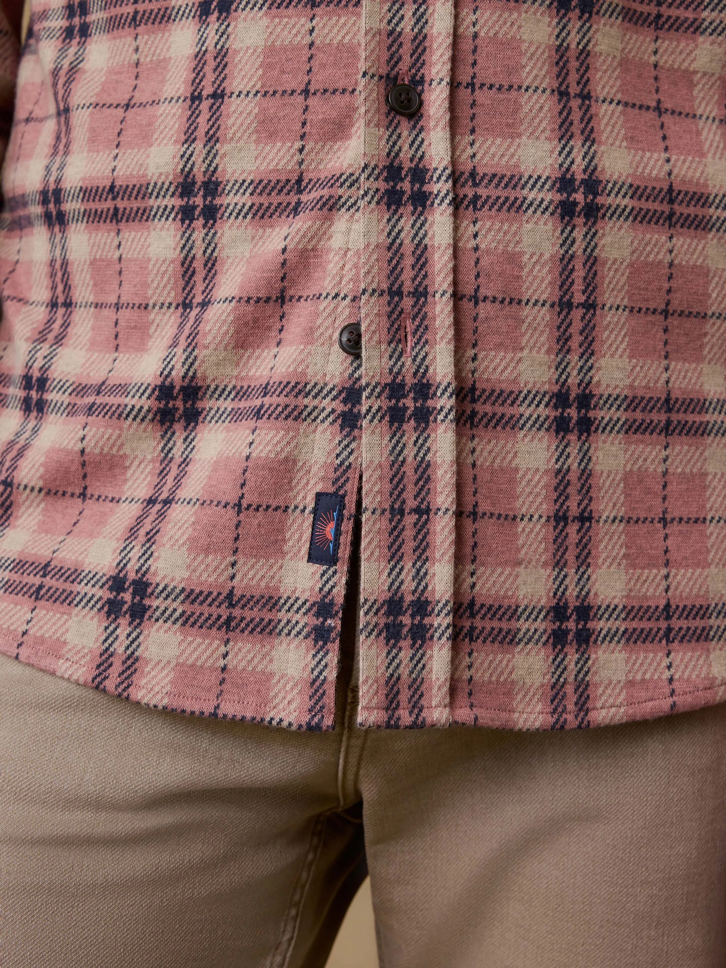 Legend™ Sweater Shirt (Single Pocket) - Sienna Night Plaid sold by Faherty product image thumbnail 5