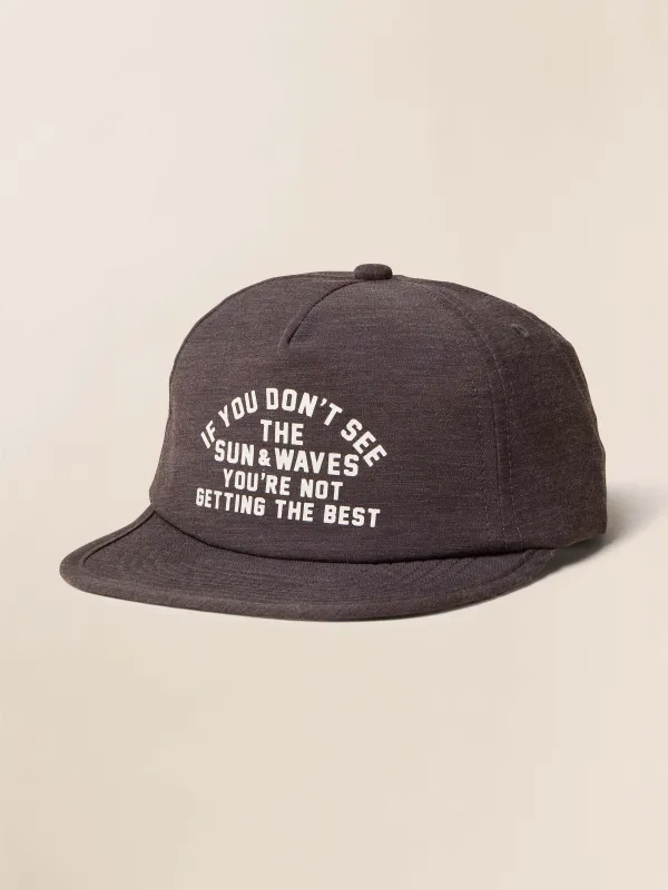 All Day Hat - Ridge Black sold by Faherty
