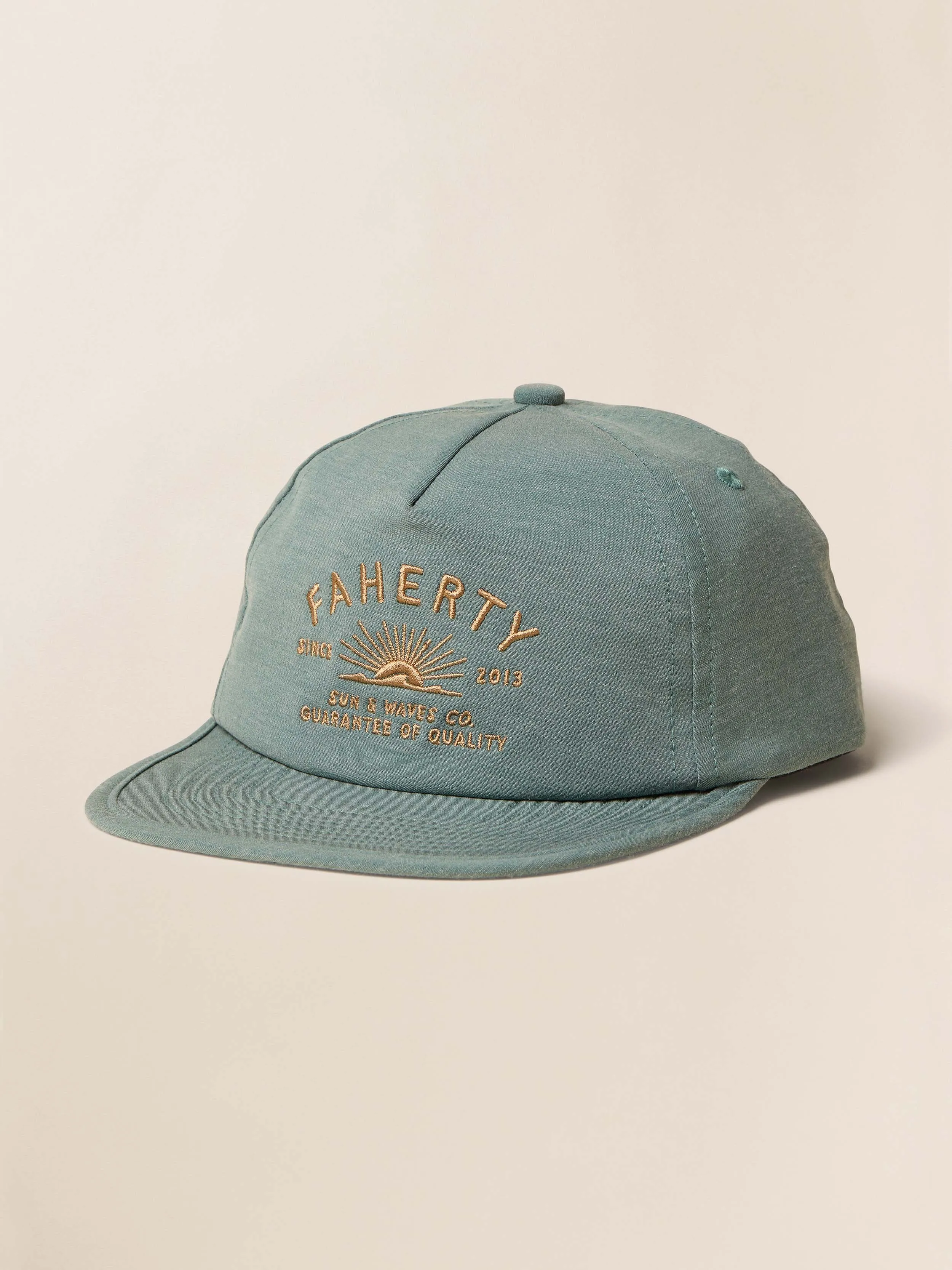 All Day Hat - Island Spruce sold by Faherty