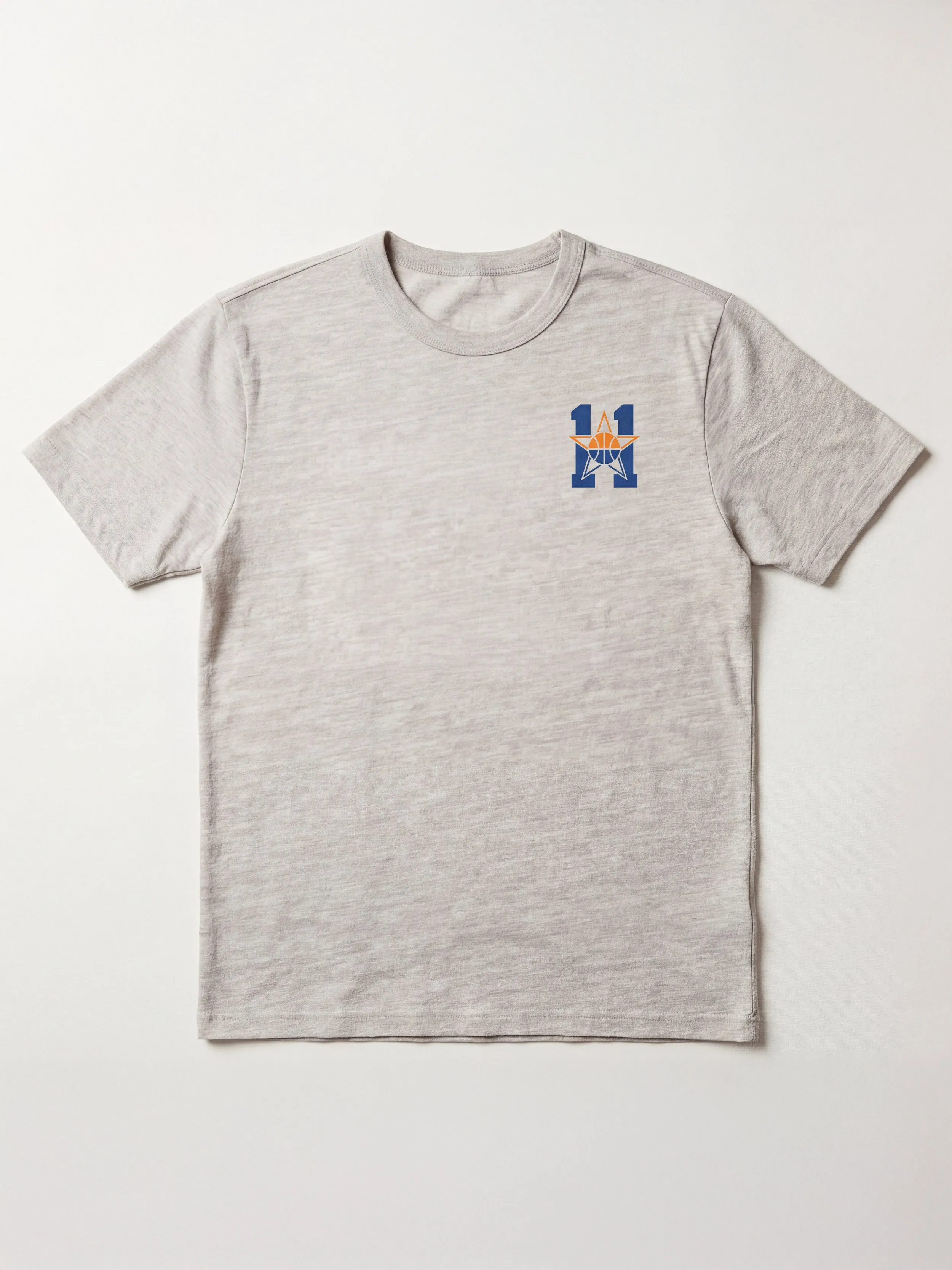 Jalen Brunson All-Star Weekend Sunwashed Tee - Island Dune Heather sold by Faherty