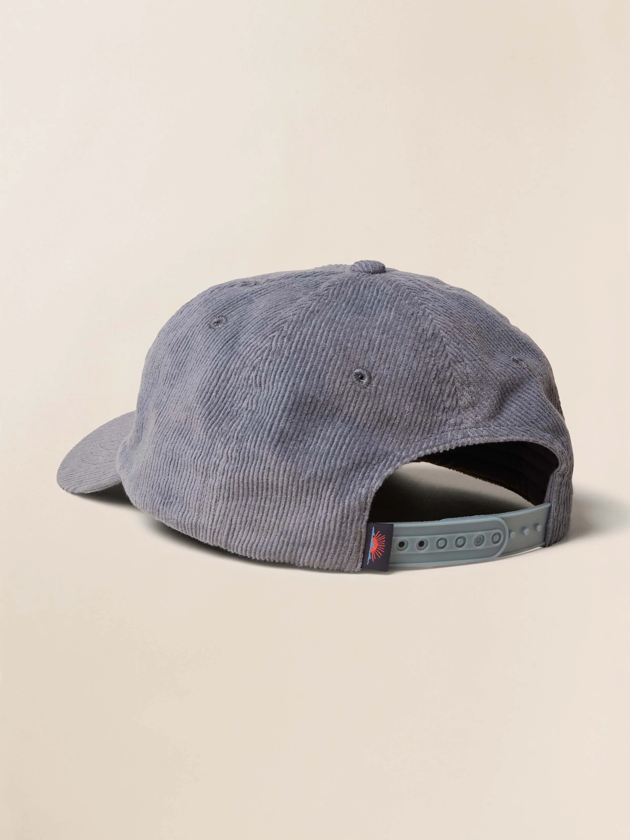 Vintage Cord Baseball Hat - Flint Sky sold by Faherty product image thumbnail 2