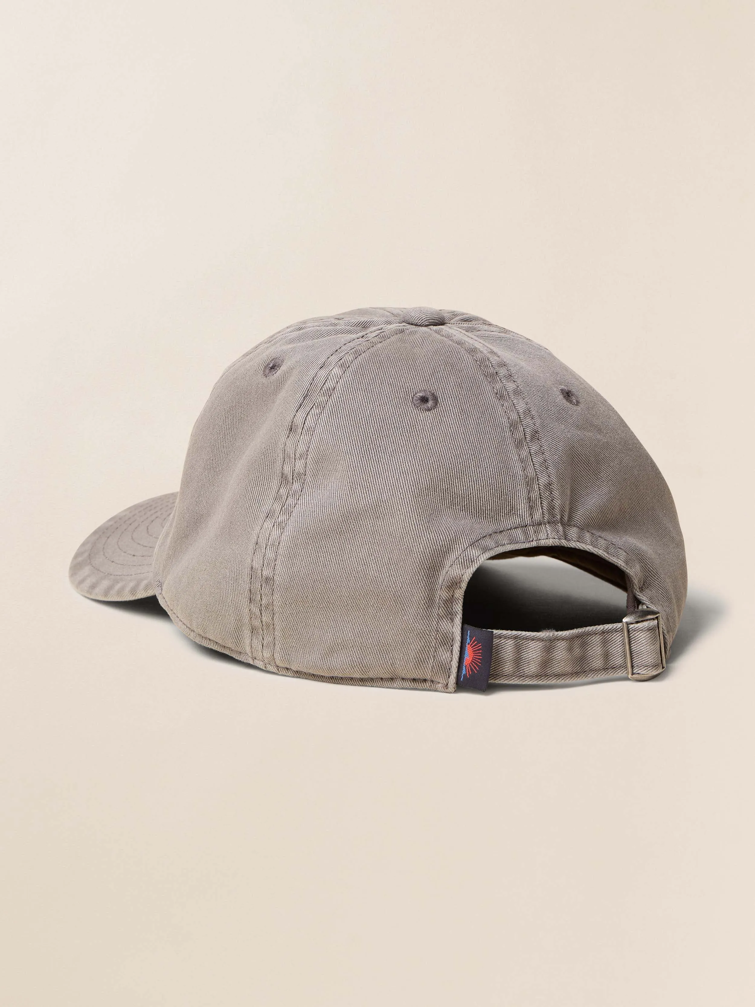 Sunwashed Twill Baseball Hat - Carbon sold by Faherty product image thumbnail 2