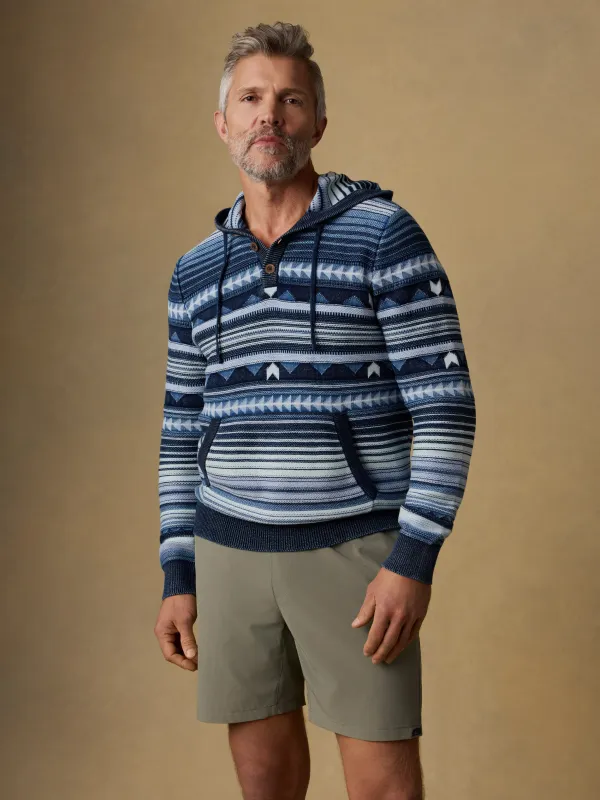 Indigo Hoodie - Indigo Rising Sky sold by Faherty