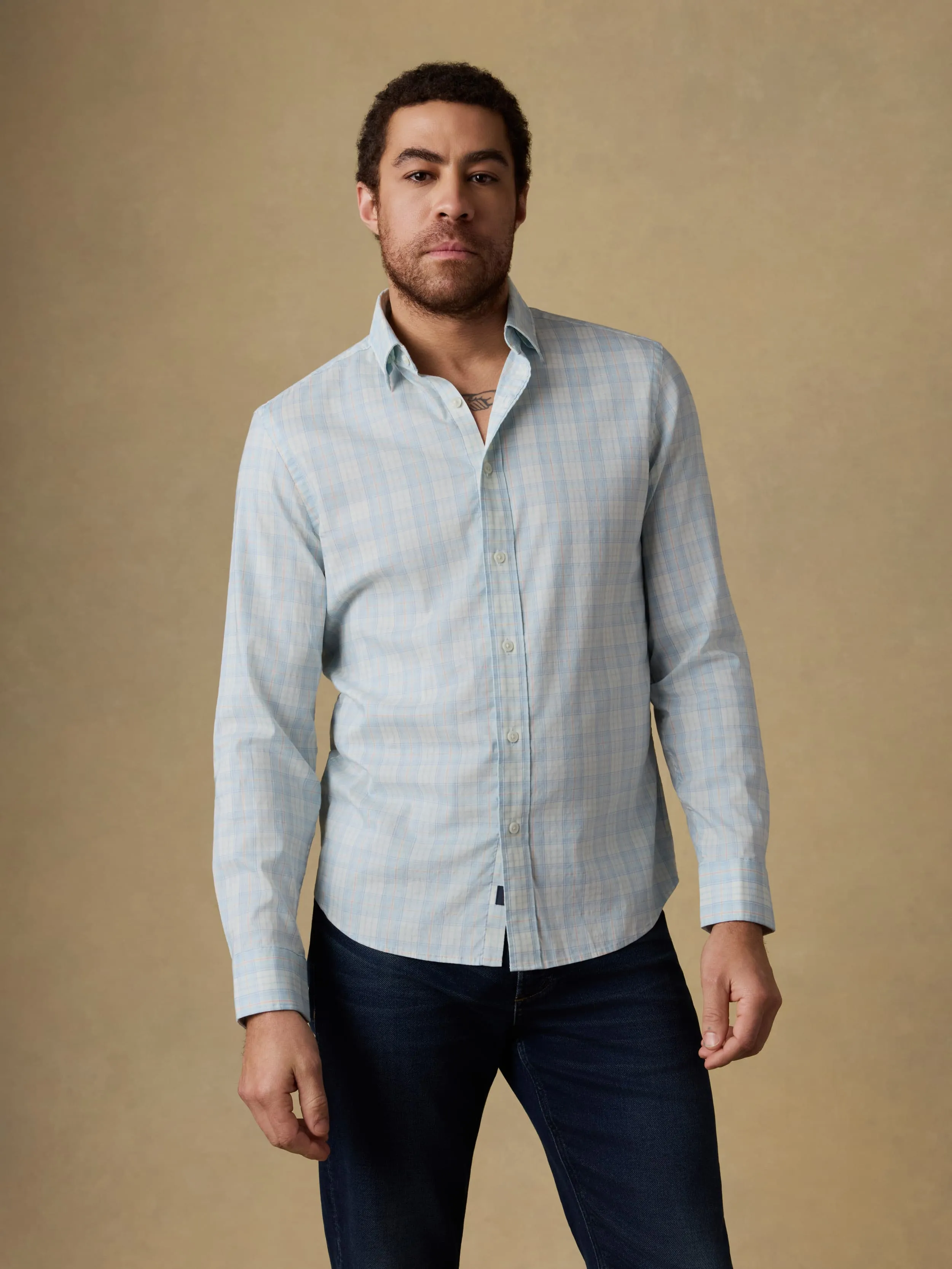 The Movement™ Shirt - Bermuda Shell Plaid sold by Faherty