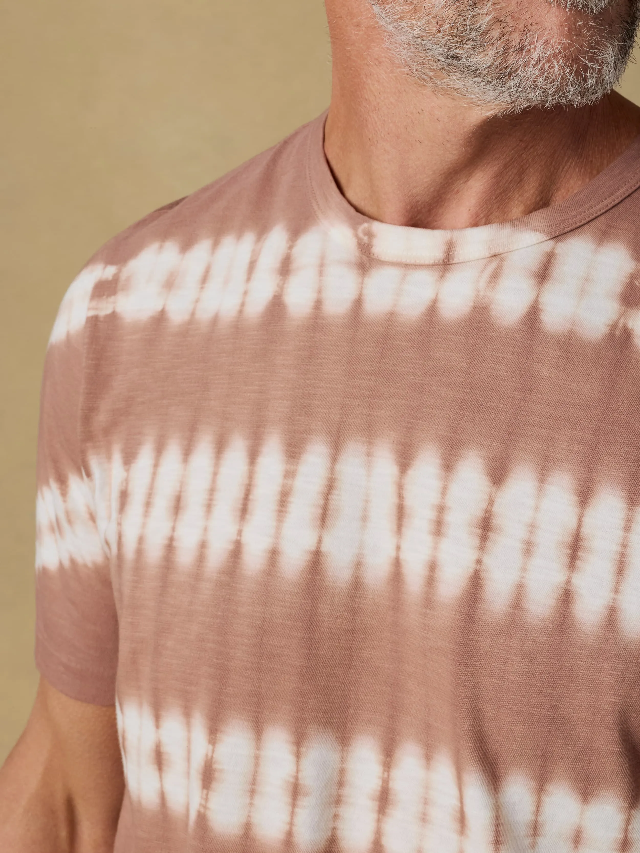 Sunwashed Regenerative Tee - Red Ravine Tie Dye sold by Faherty product image thumbnail 4