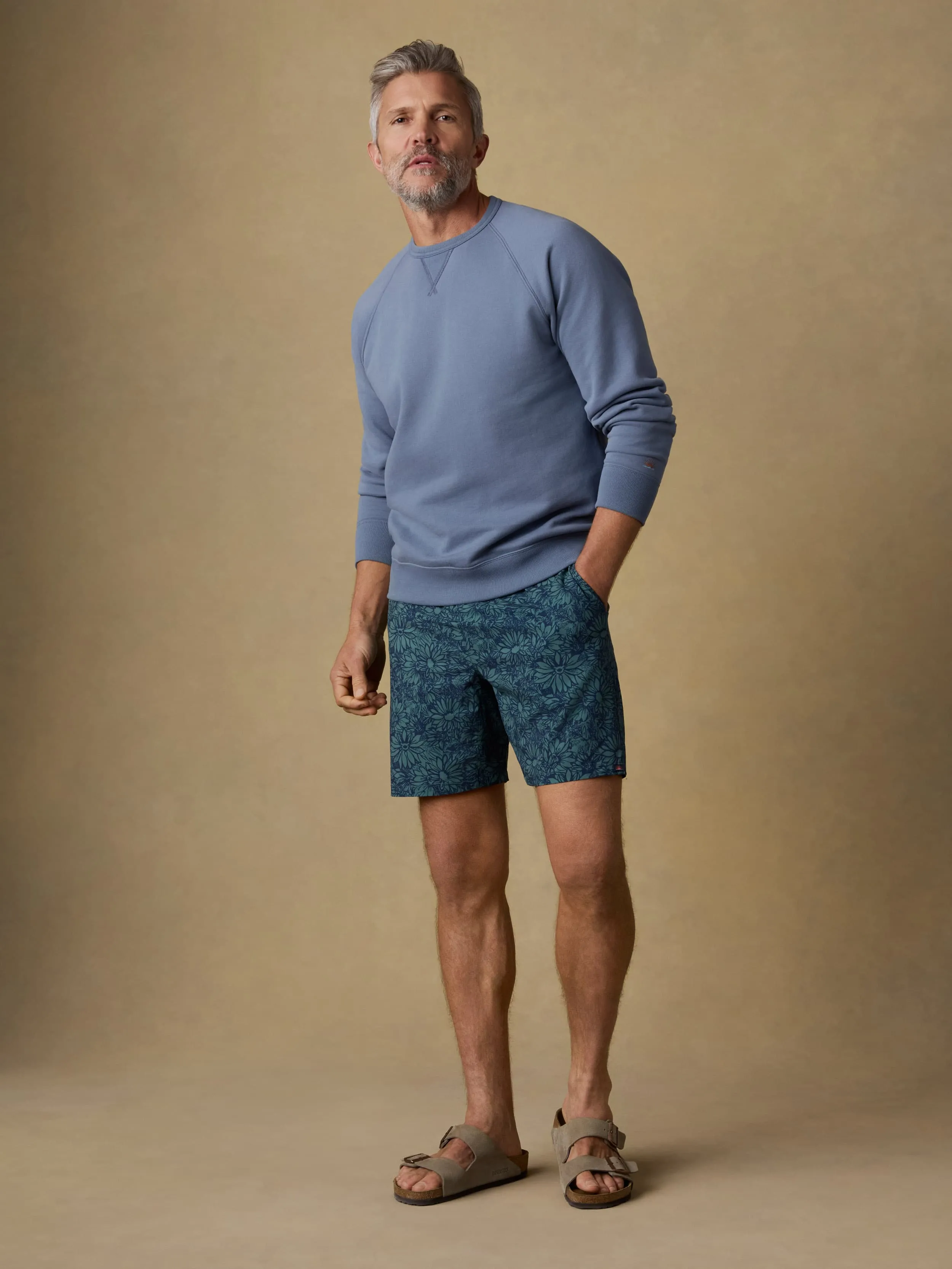 Shorelite Trunk (7") - Spruce Marsh Floral sold by Faherty product image thumbnail 4