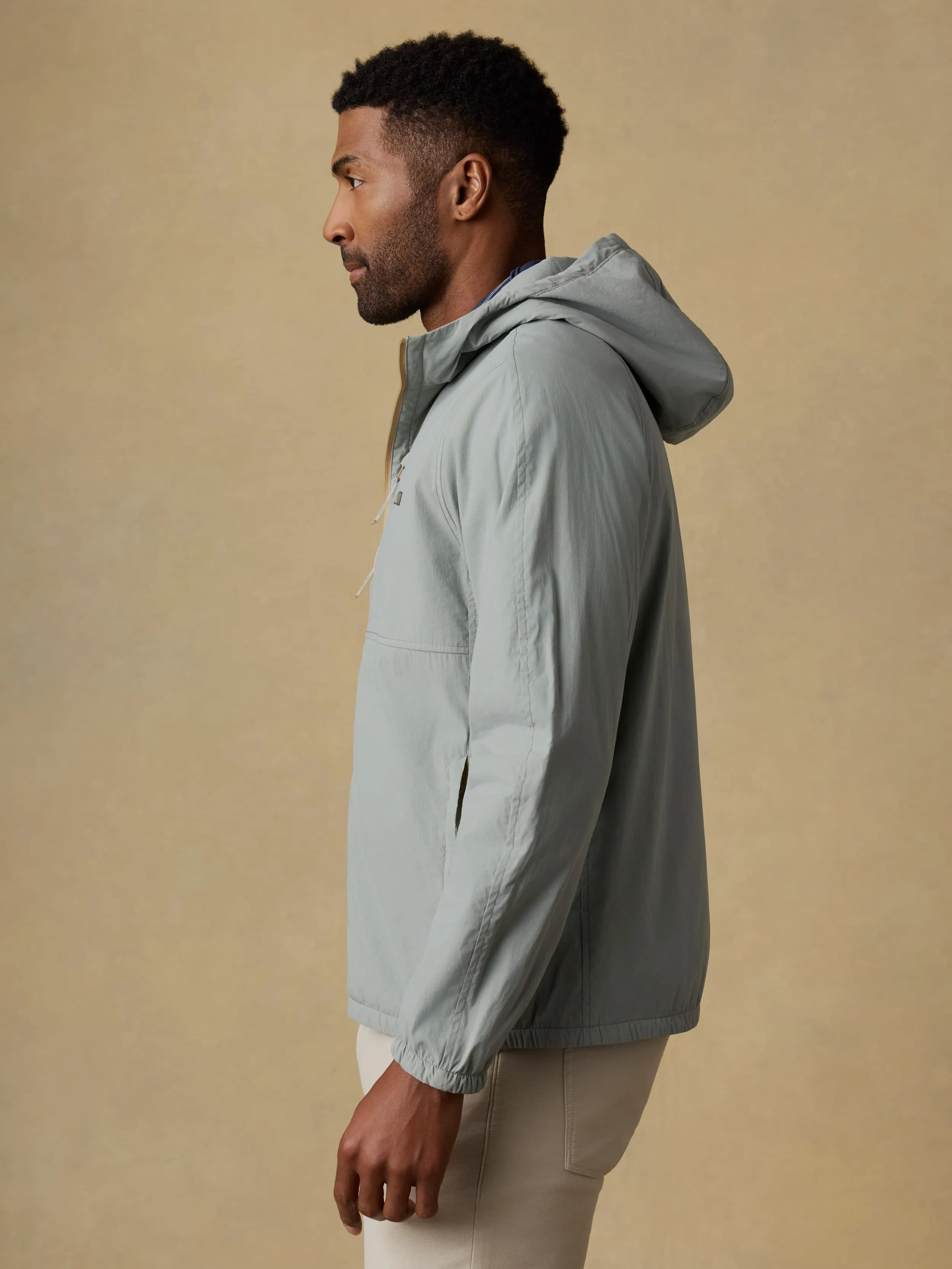 Shorelite Zephyr Jacket - Coastal Sage sold by Faherty product image thumbnail 4