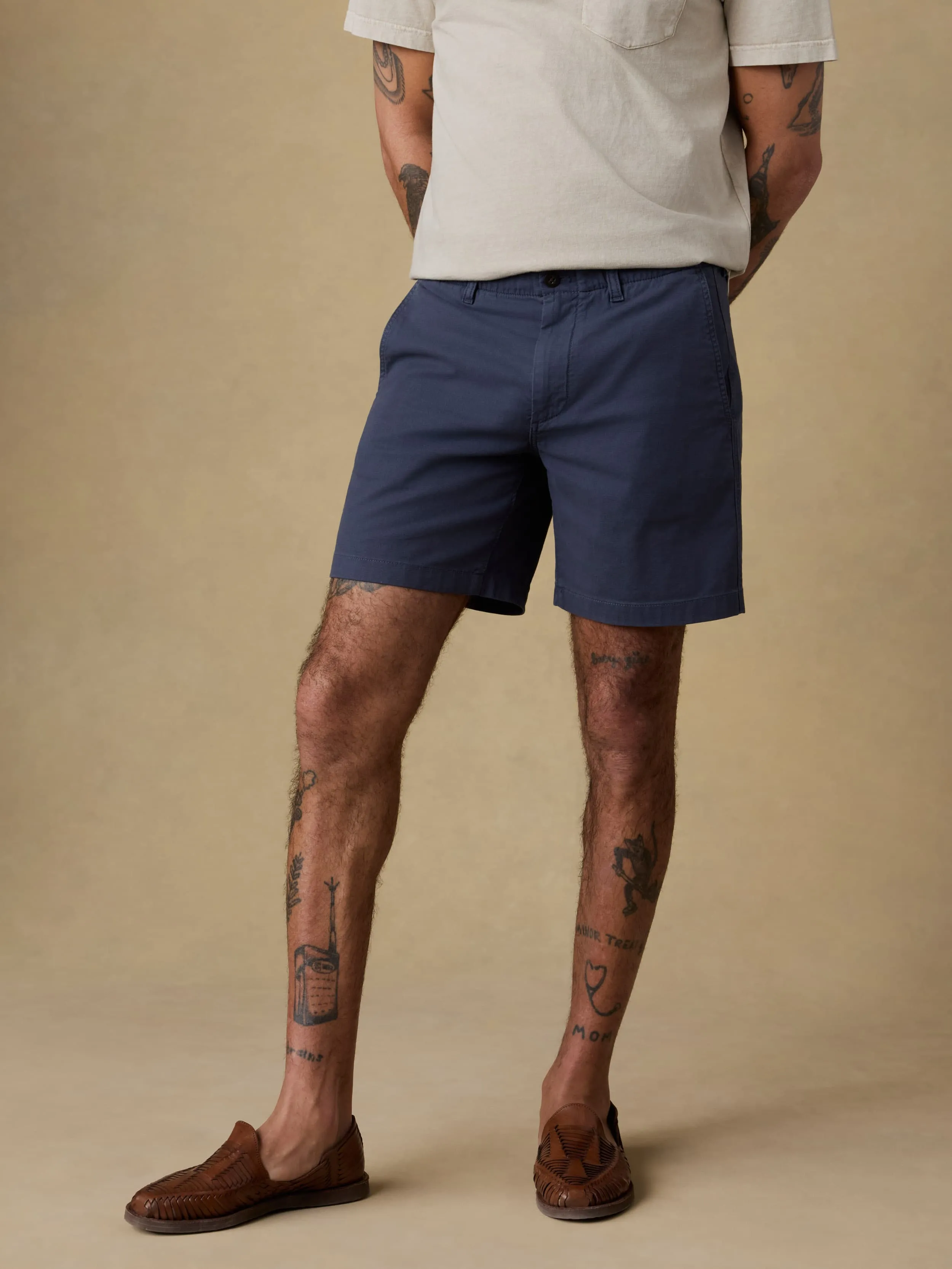 Reserve Chino Short - Blue Nights sold by Faherty