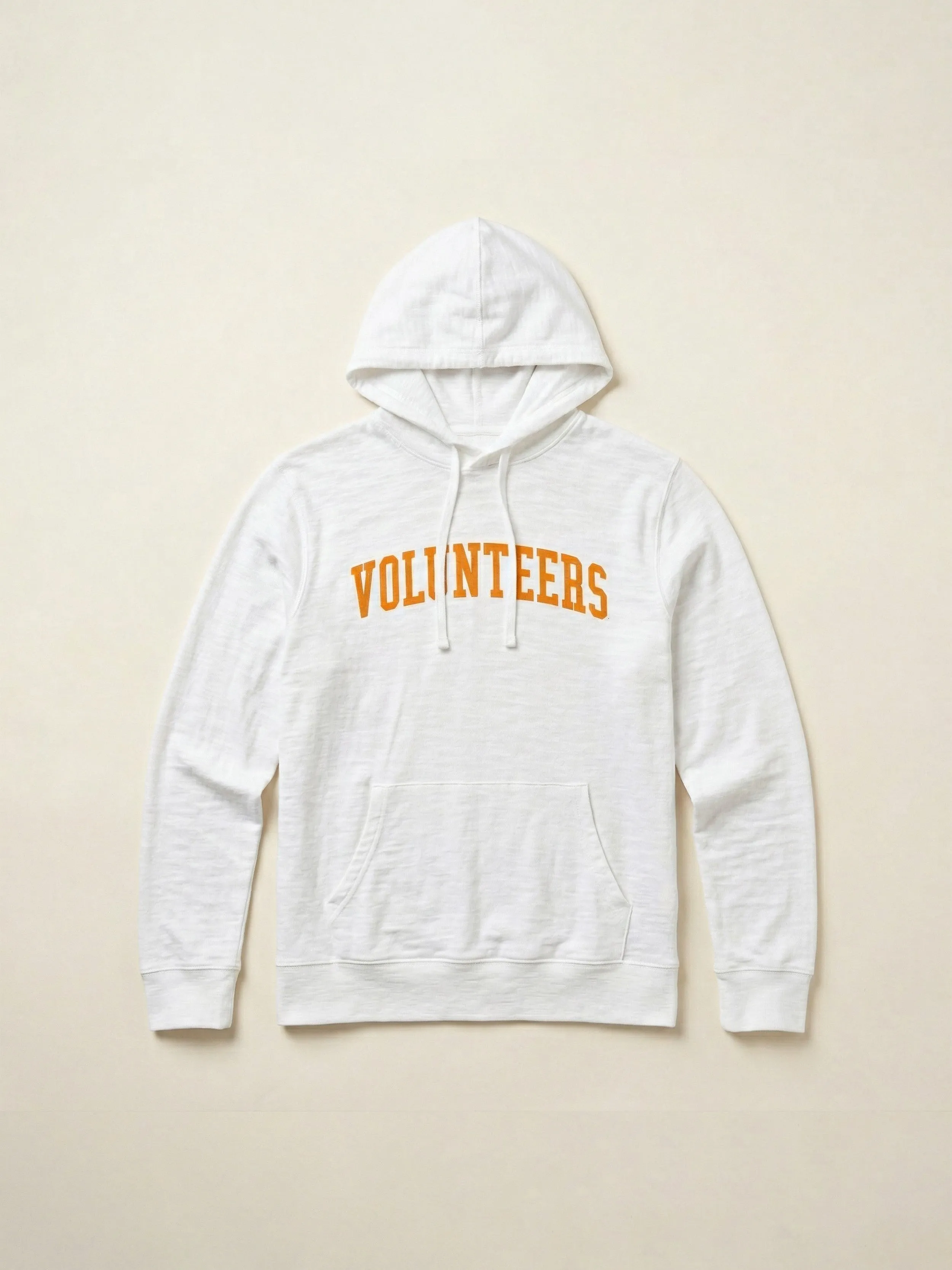 University Of Tennessee Sunwashed Slub Hoodie - White sold by Faherty product image thumbnail 2