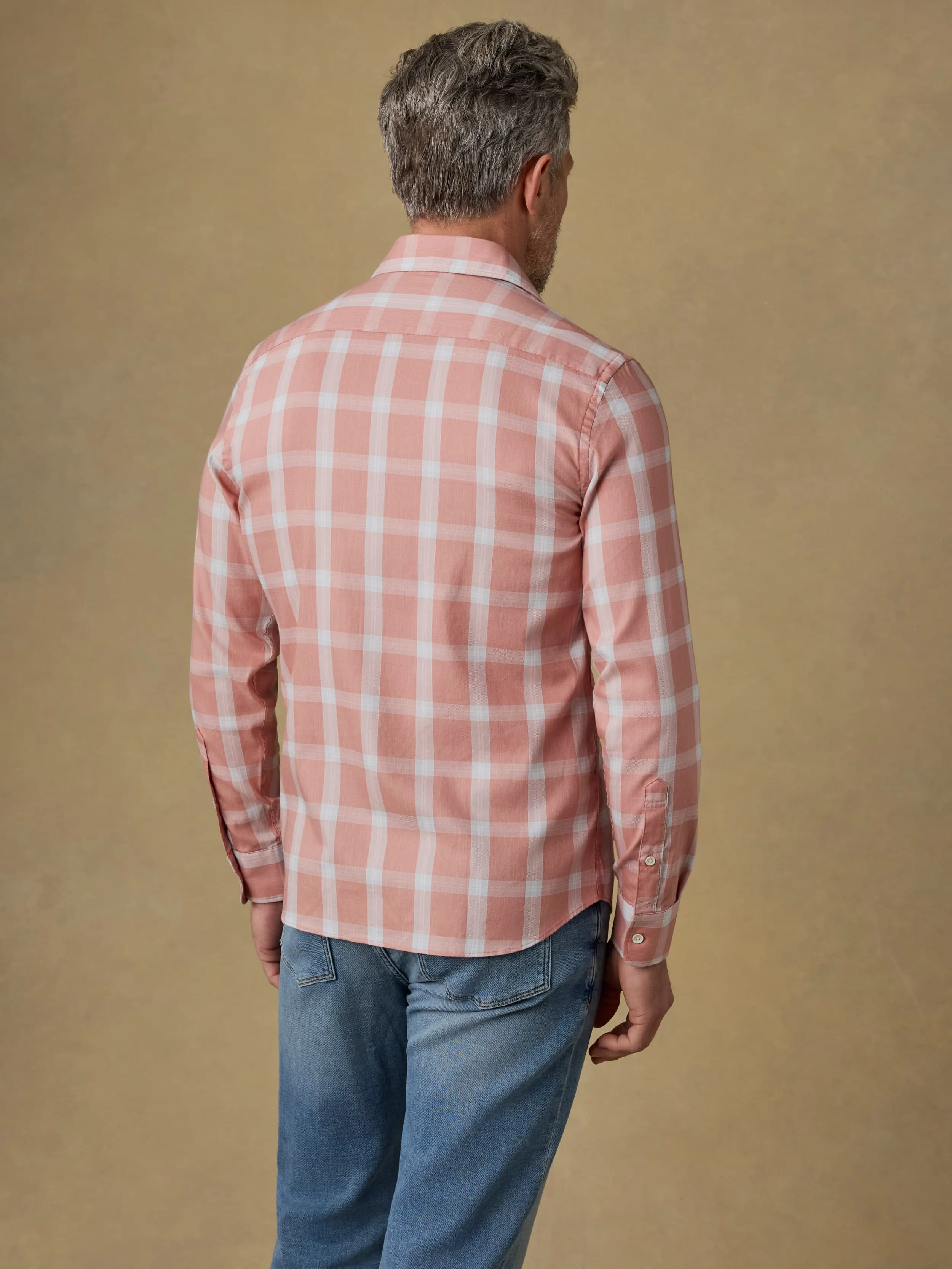 Movement™ Monterey Shirt - Desert Dust Plaid sold by Faherty product image thumbnail 3