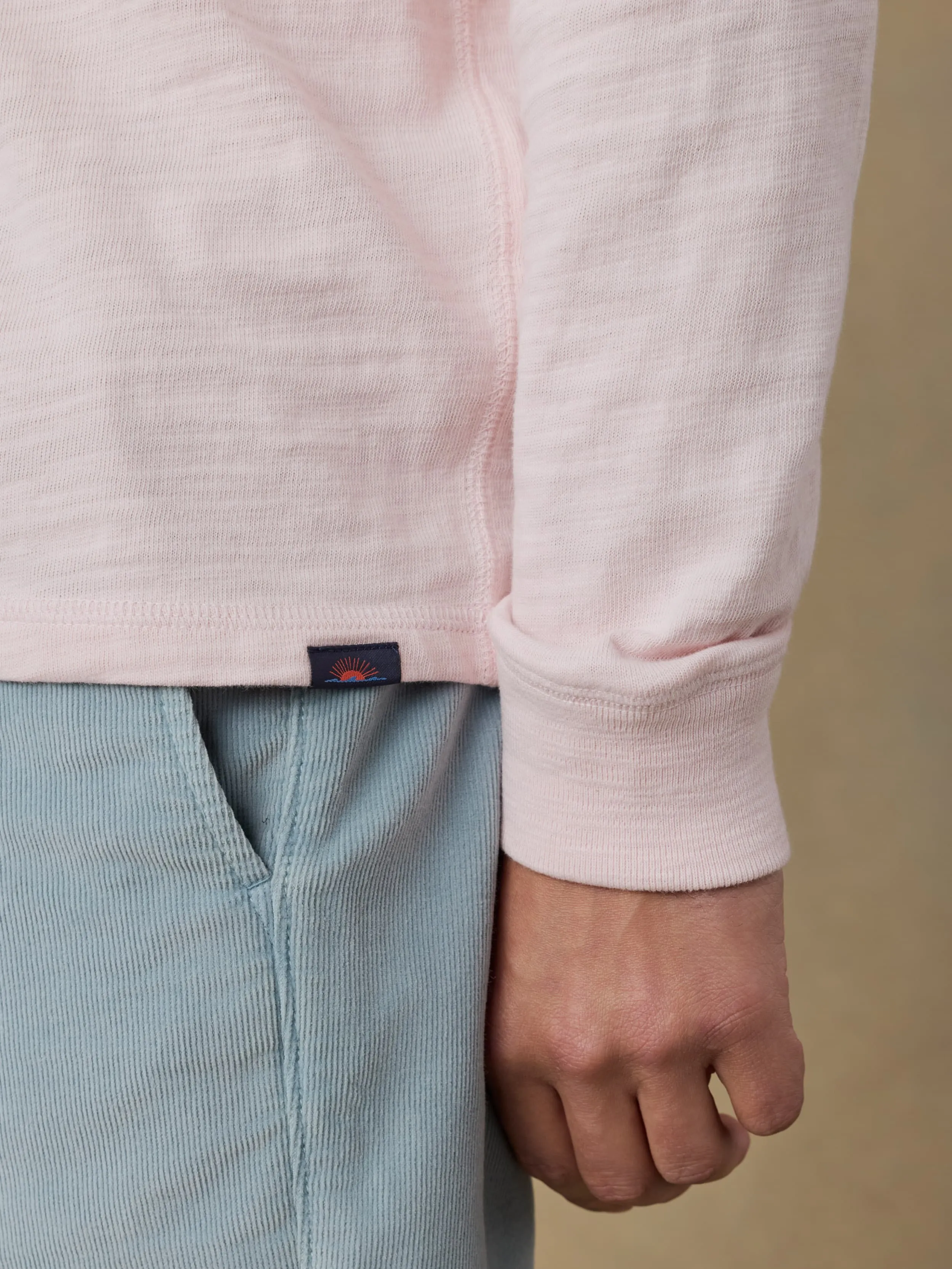 Sunwashed Organic Hoodie - Rose Bliss sold by Faherty product image thumbnail 5