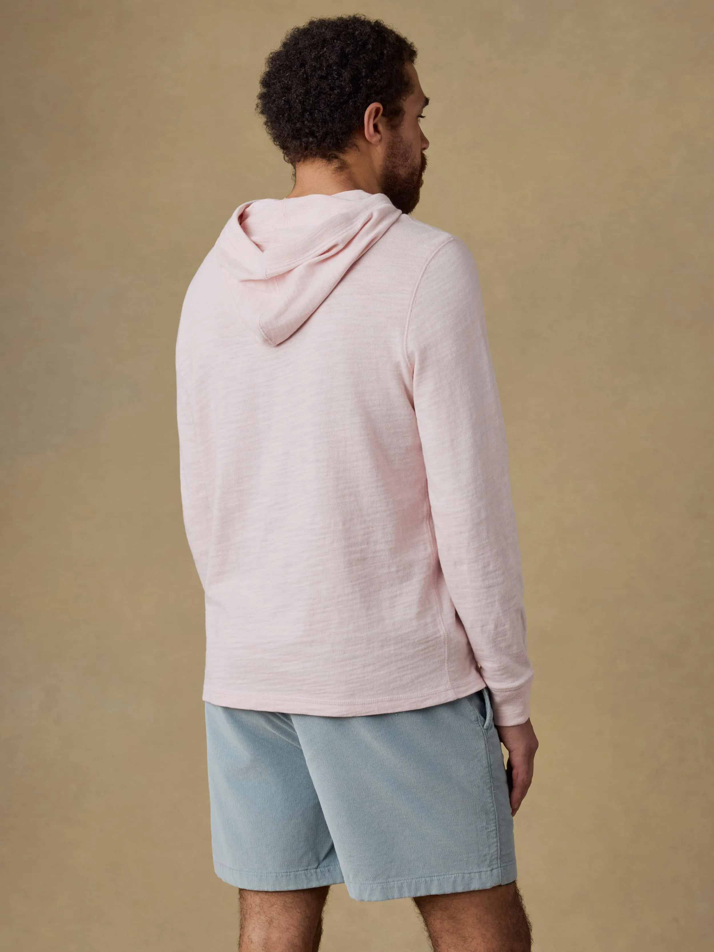 Sunwashed Organic Hoodie - Rose Bliss sold by Faherty product image thumbnail 3