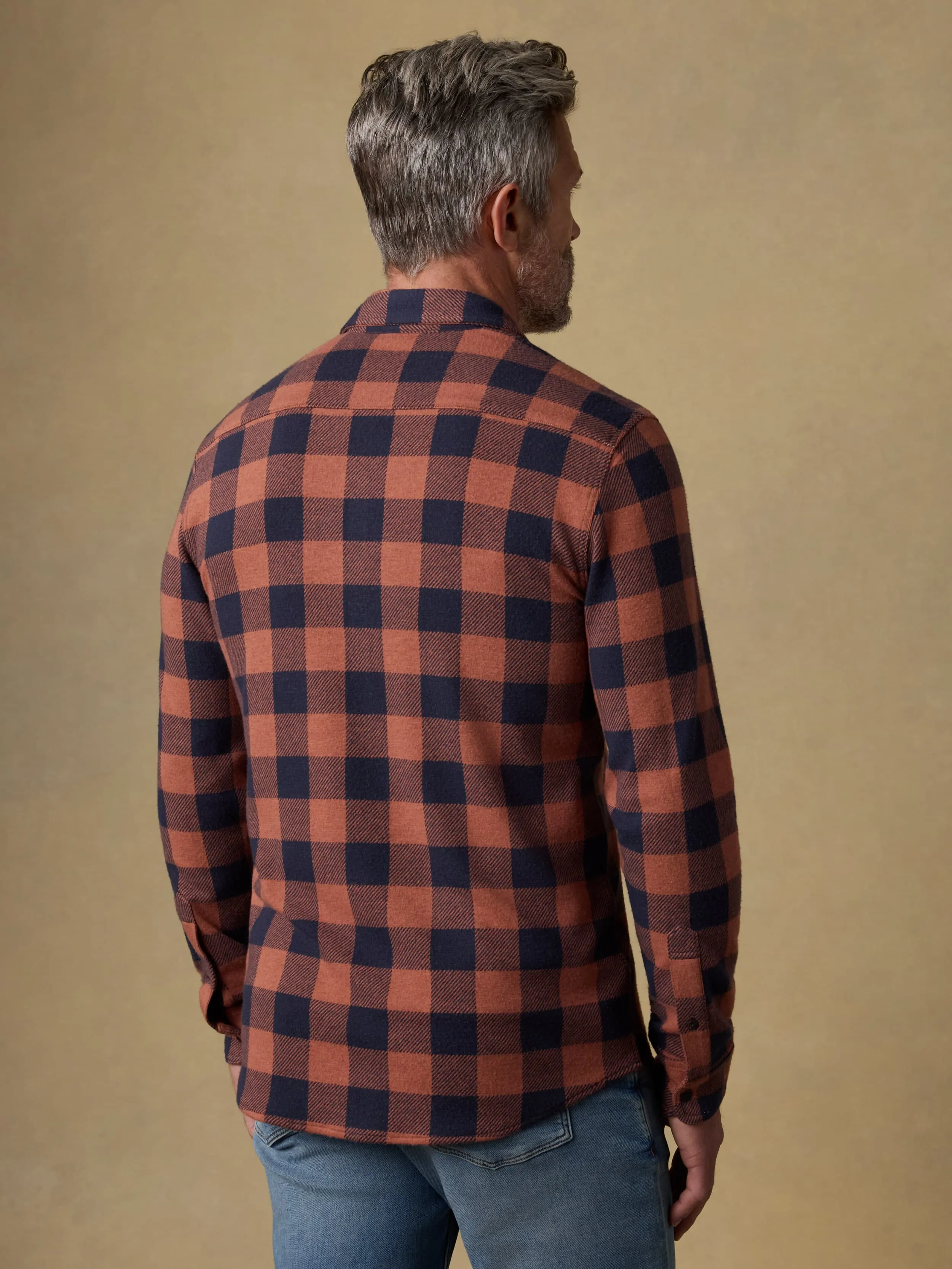 Legend™ Sweater Shirt - Sedona Twilight Buffalo sold by Faherty product image thumbnail 3