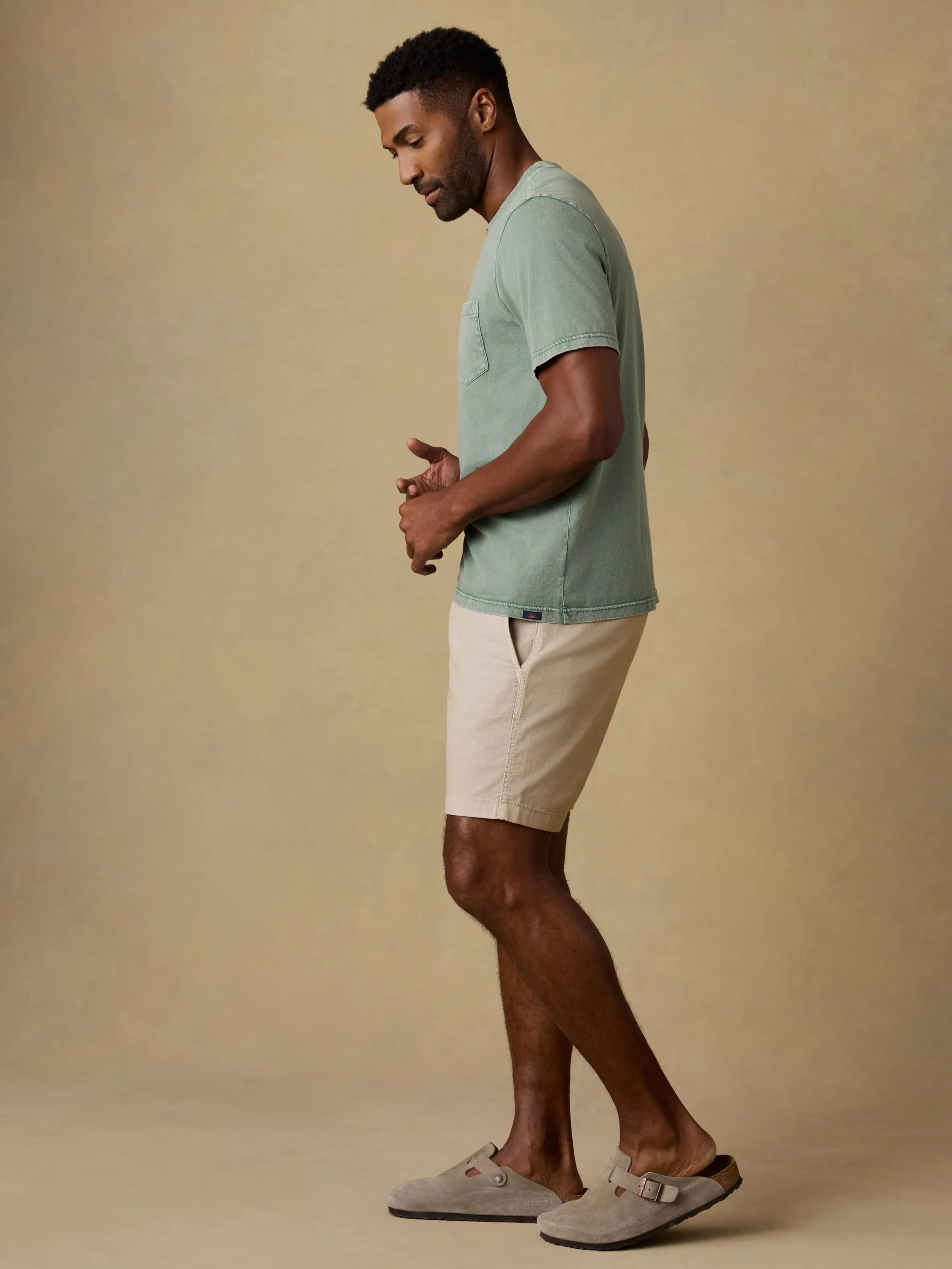 Reserve Chino Short - Stone sold by Faherty product image thumbnail 4