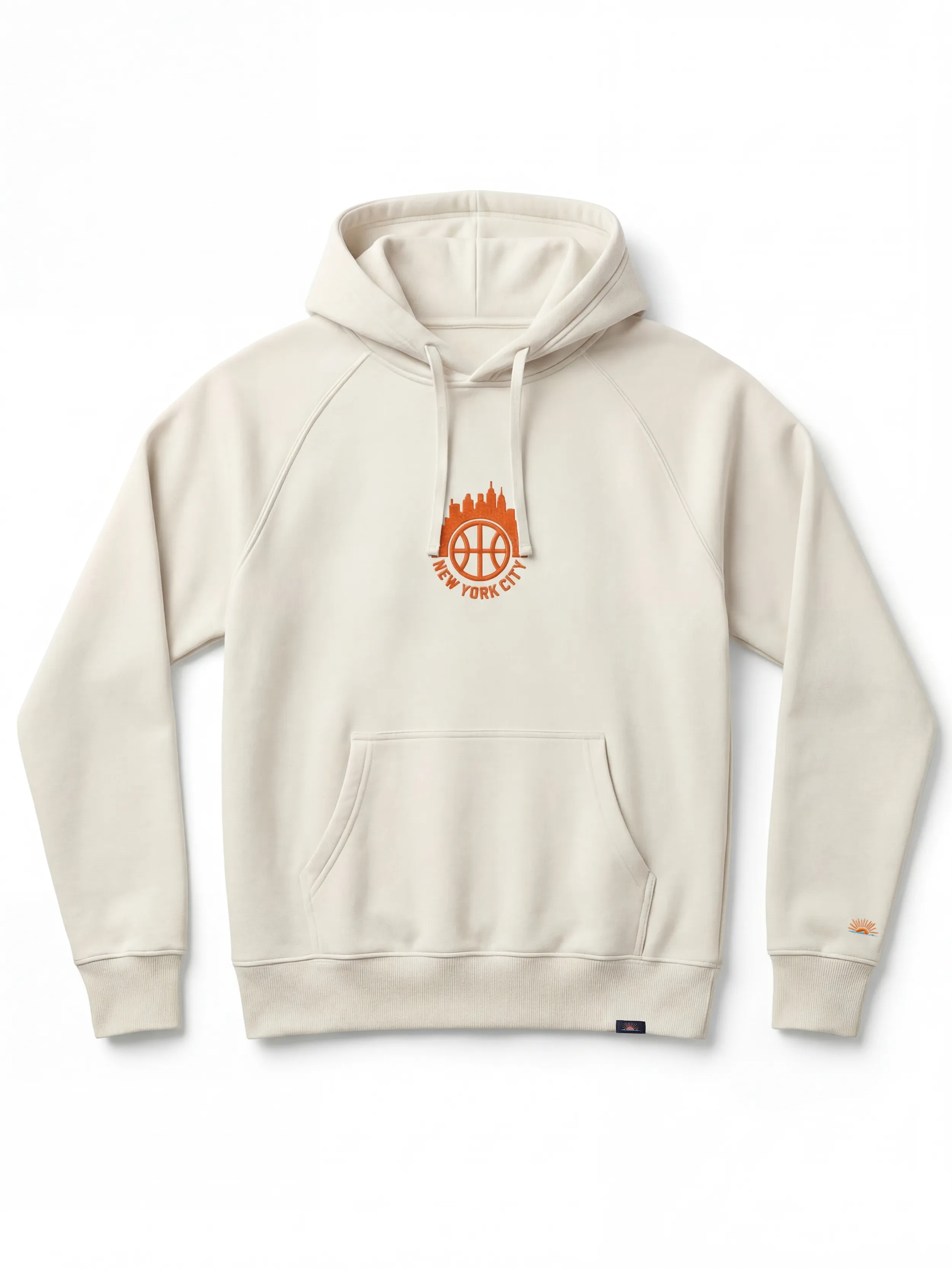Jalen Brunson High Standard Fleece Hoodie - Cabo Blanco sold by Faherty product image thumbnail 2