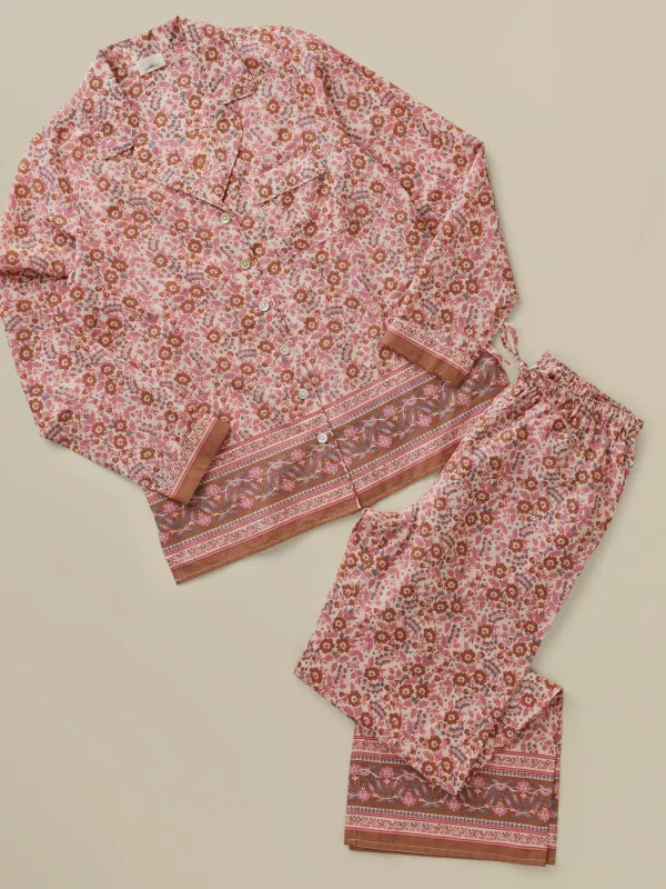 Pajama Pant Set - Clara Ikat made by Faherty