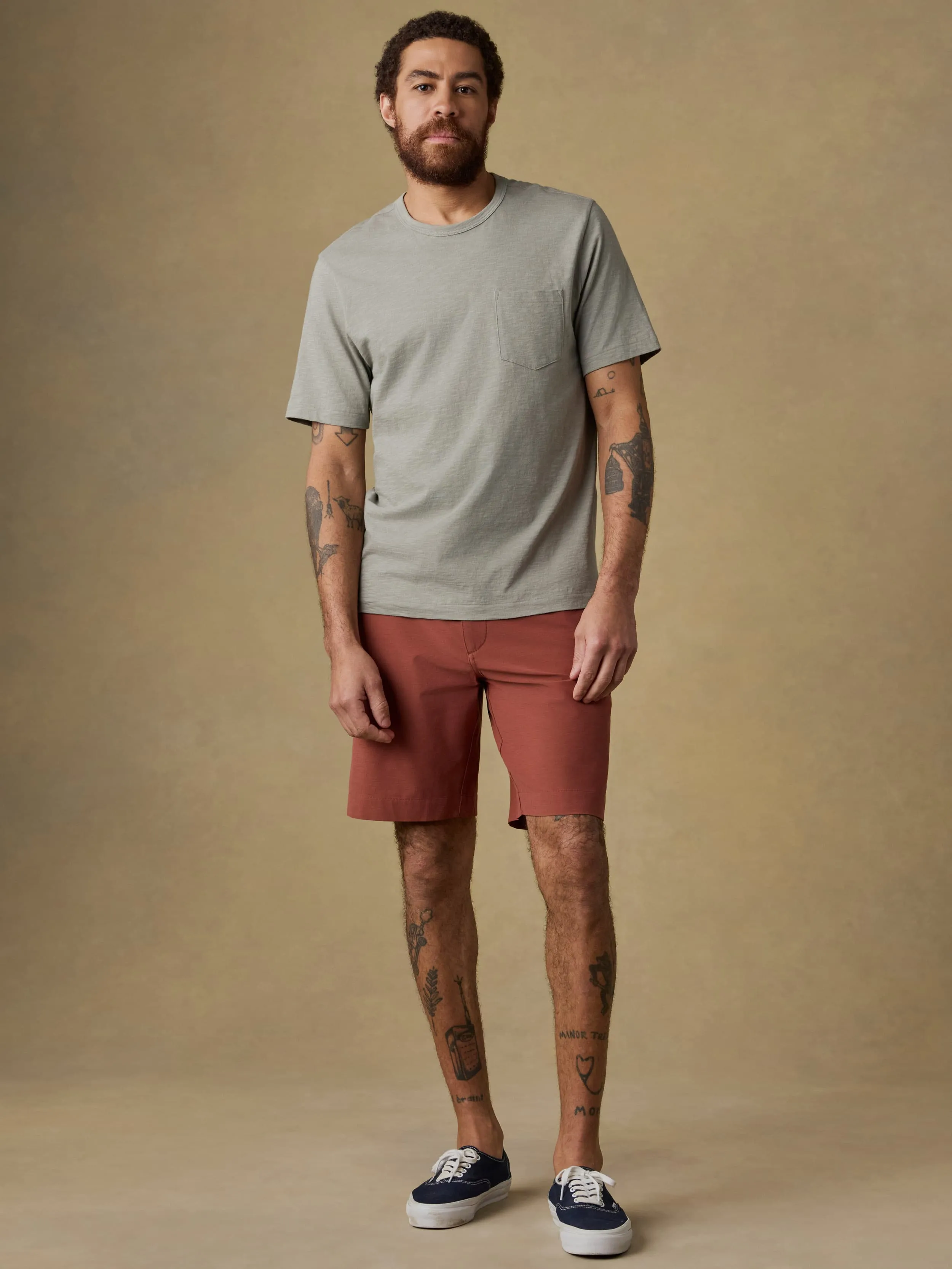All Day™ Short (9") - Redwood sold by Faherty product image thumbnail 3