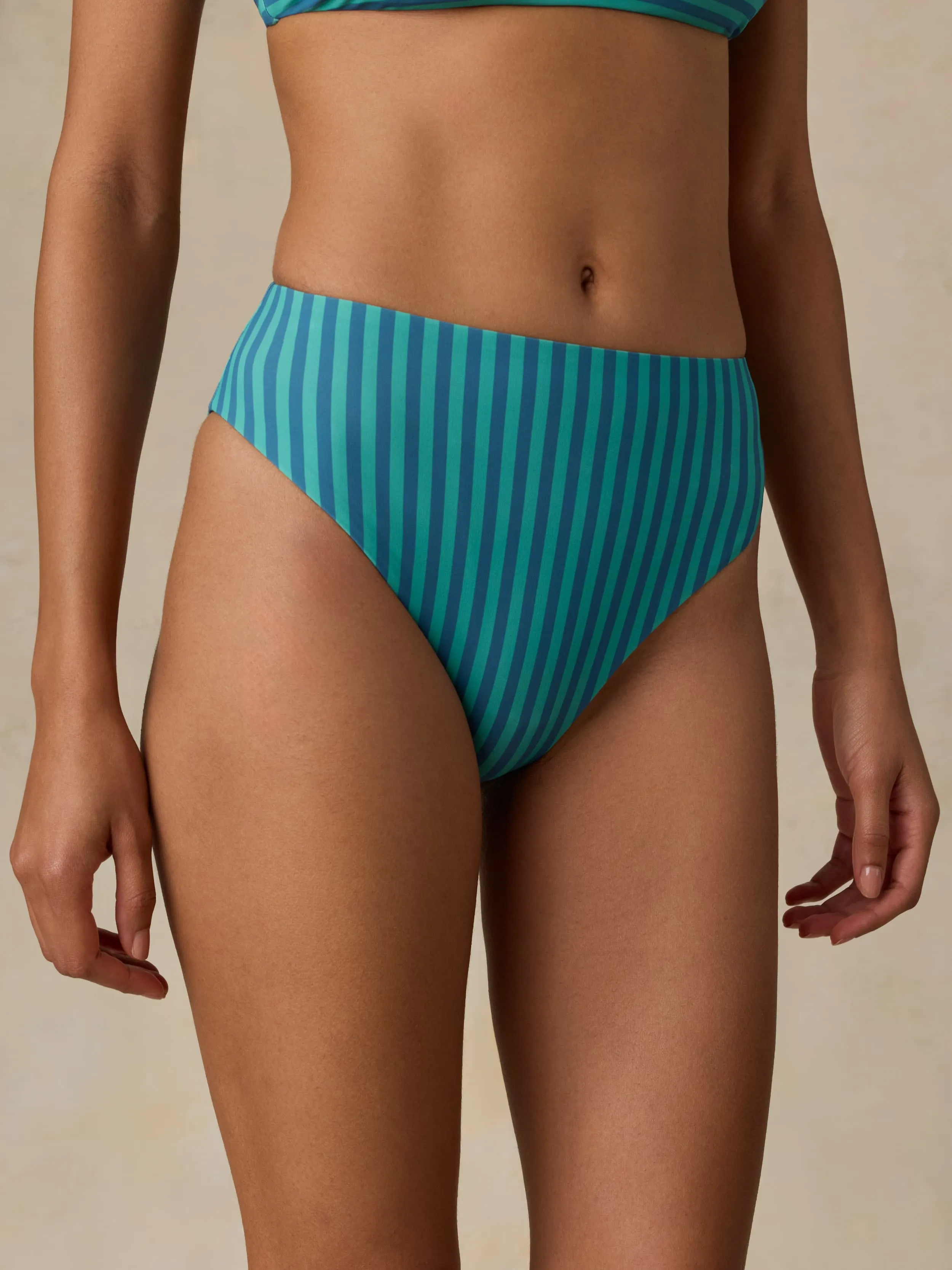 Summerset Bottom - Sea Blue Stripe sold by Faherty product image thumbnail 2