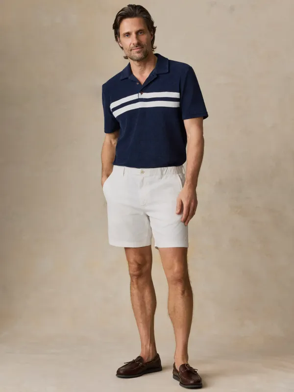 Reserve Chino Short - Boneyard White made by Faherty