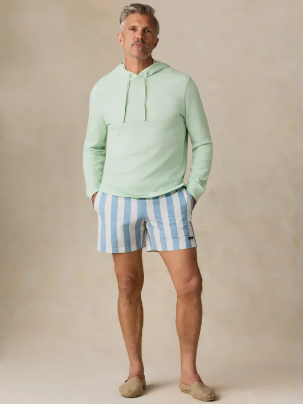 All Day™ Trunk (6") - Beach Breeze Stripe made by Faherty