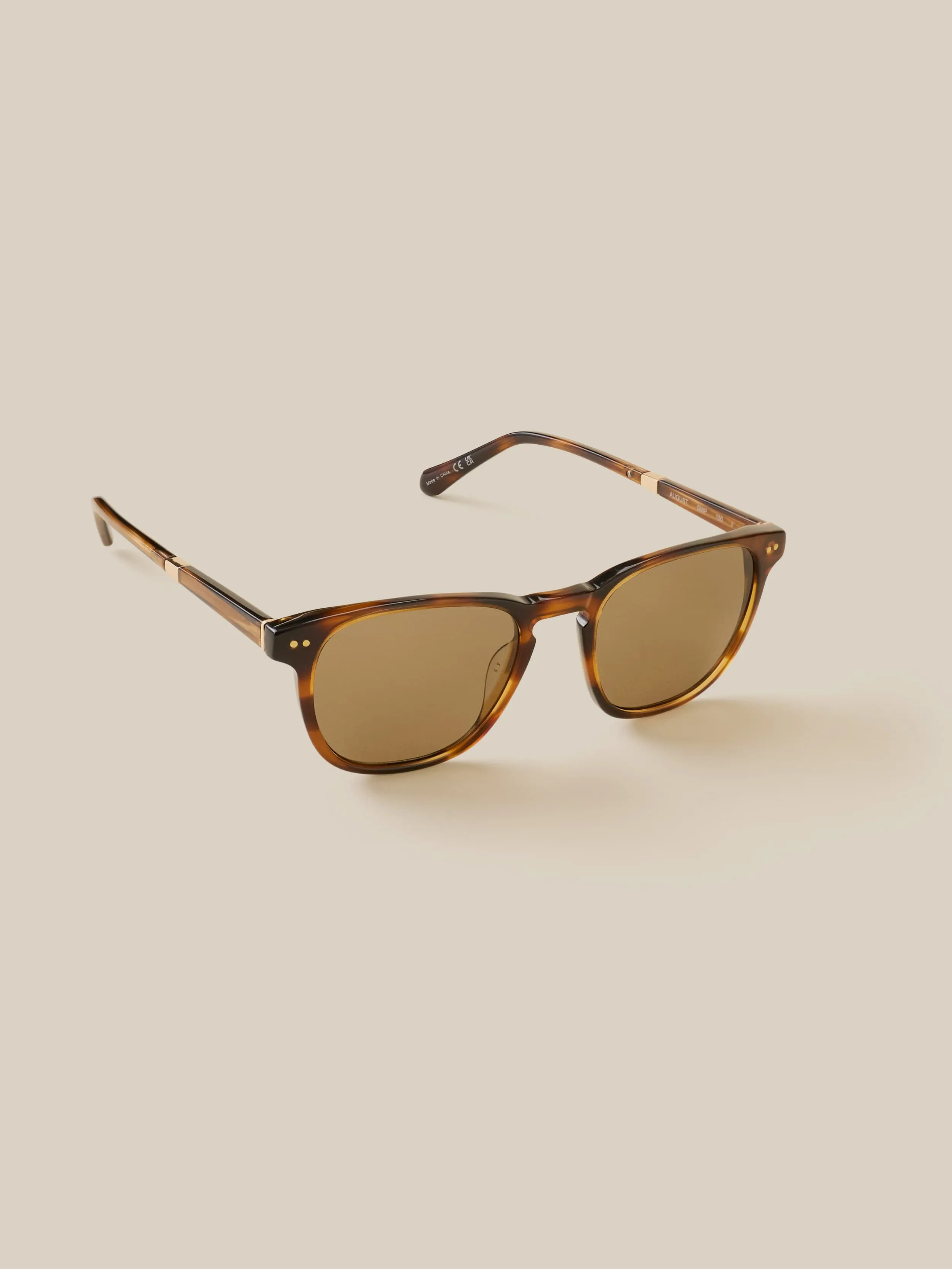 Lido Sunglasses - Chestnut sold by Faherty