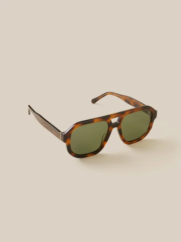 Beacon Sunglasses - Tortoise made by Faherty
