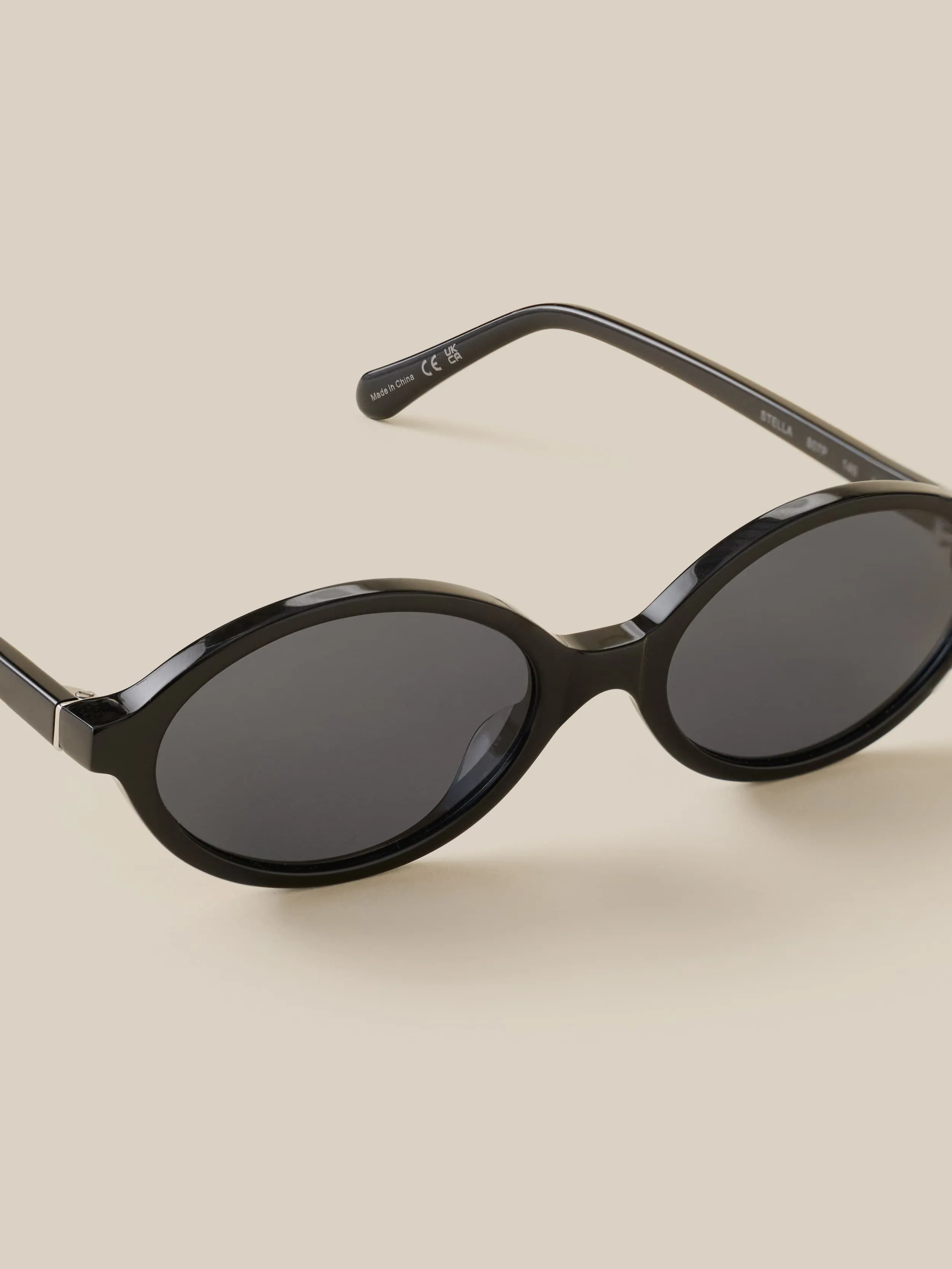 Stella Sunglasses - Black sold by Faherty product image thumbnail 3