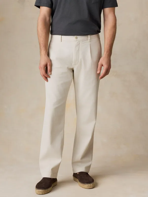 Beach Chino Pant - Shell Stone made by Faherty