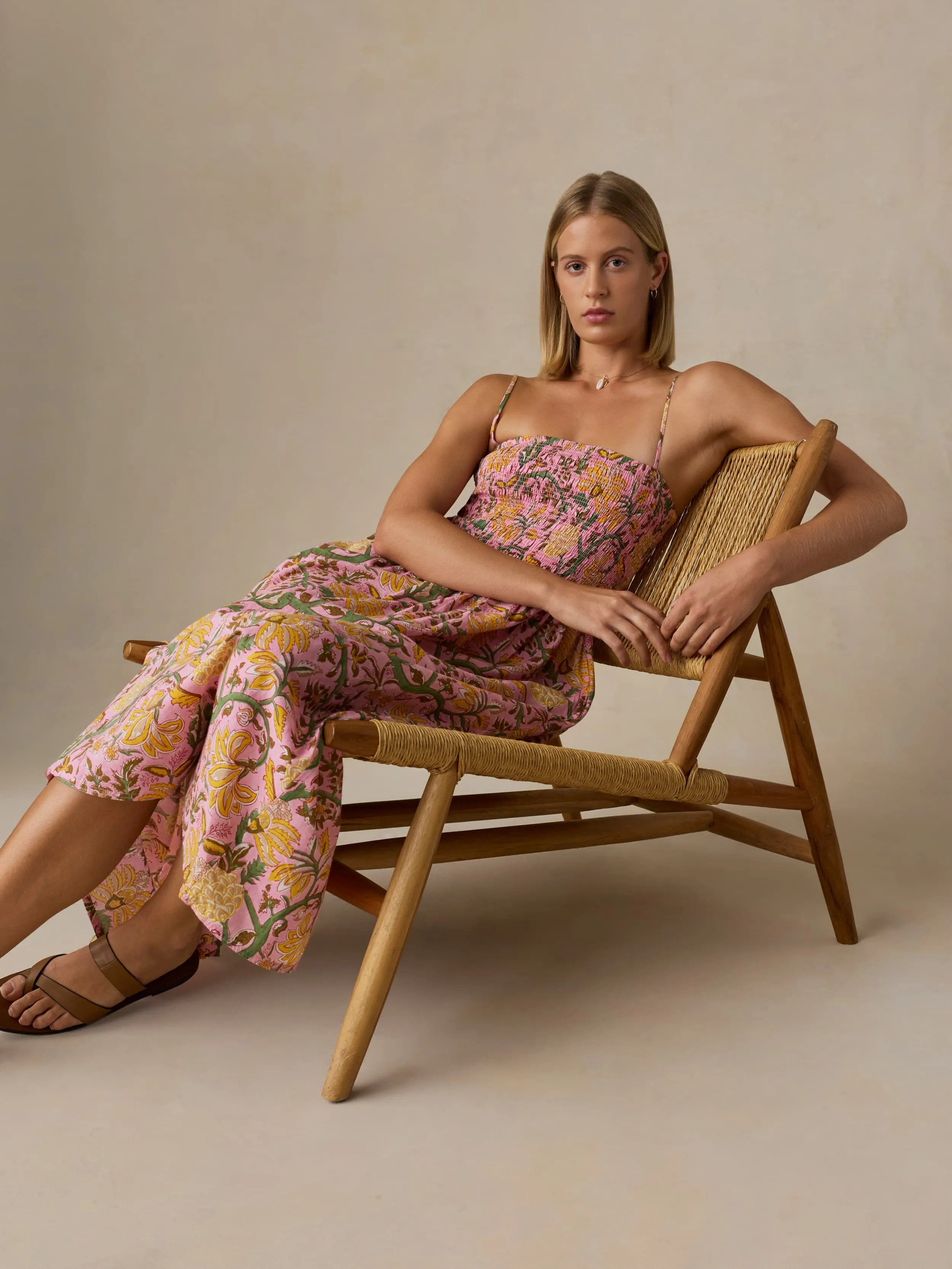 Voile Lucia Dress - Blossom Serenade sold by Faherty product image thumbnail 2