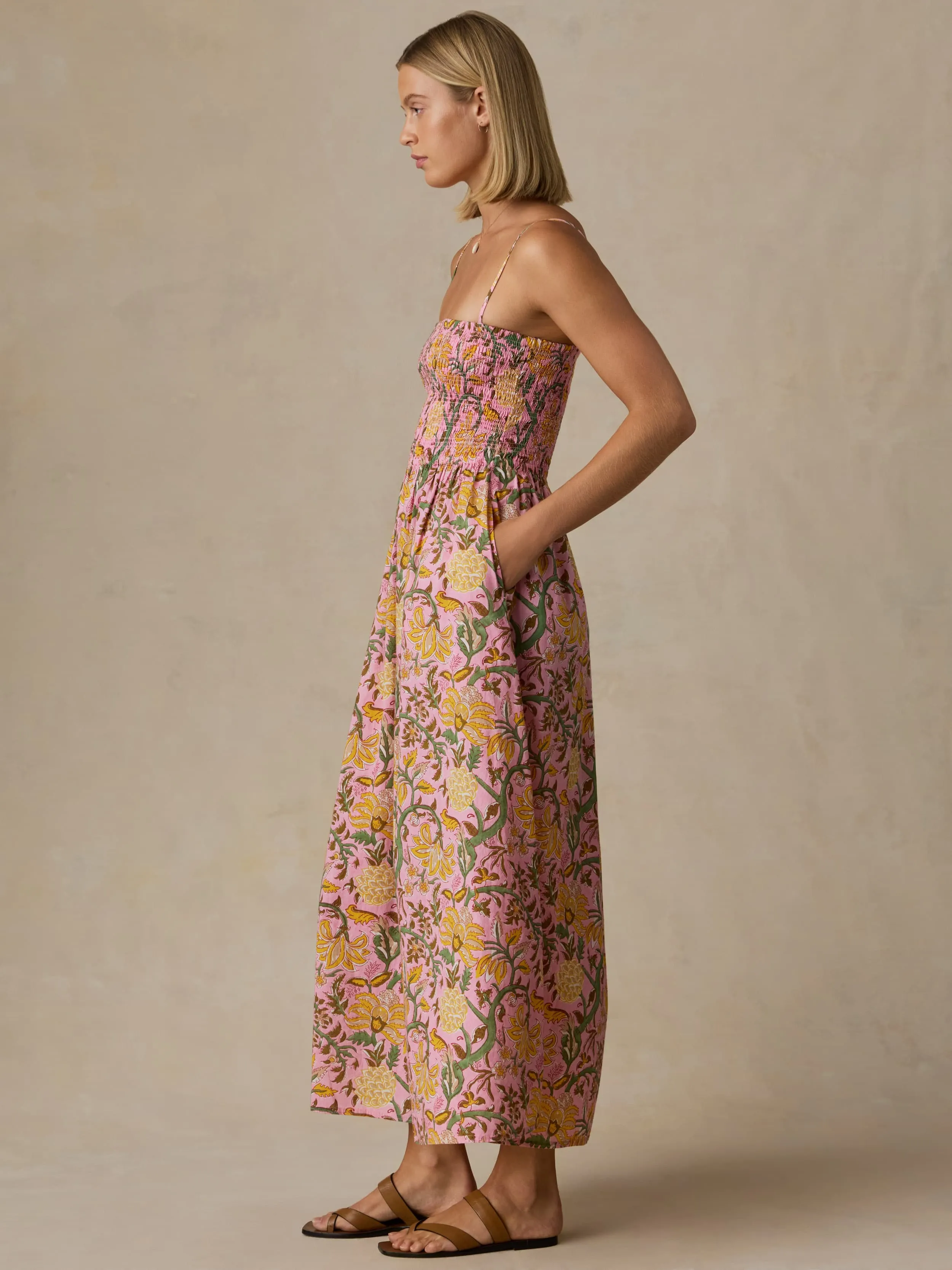 Voile Lucia Dress - Blossom Serenade sold by Faherty product image thumbnail 4