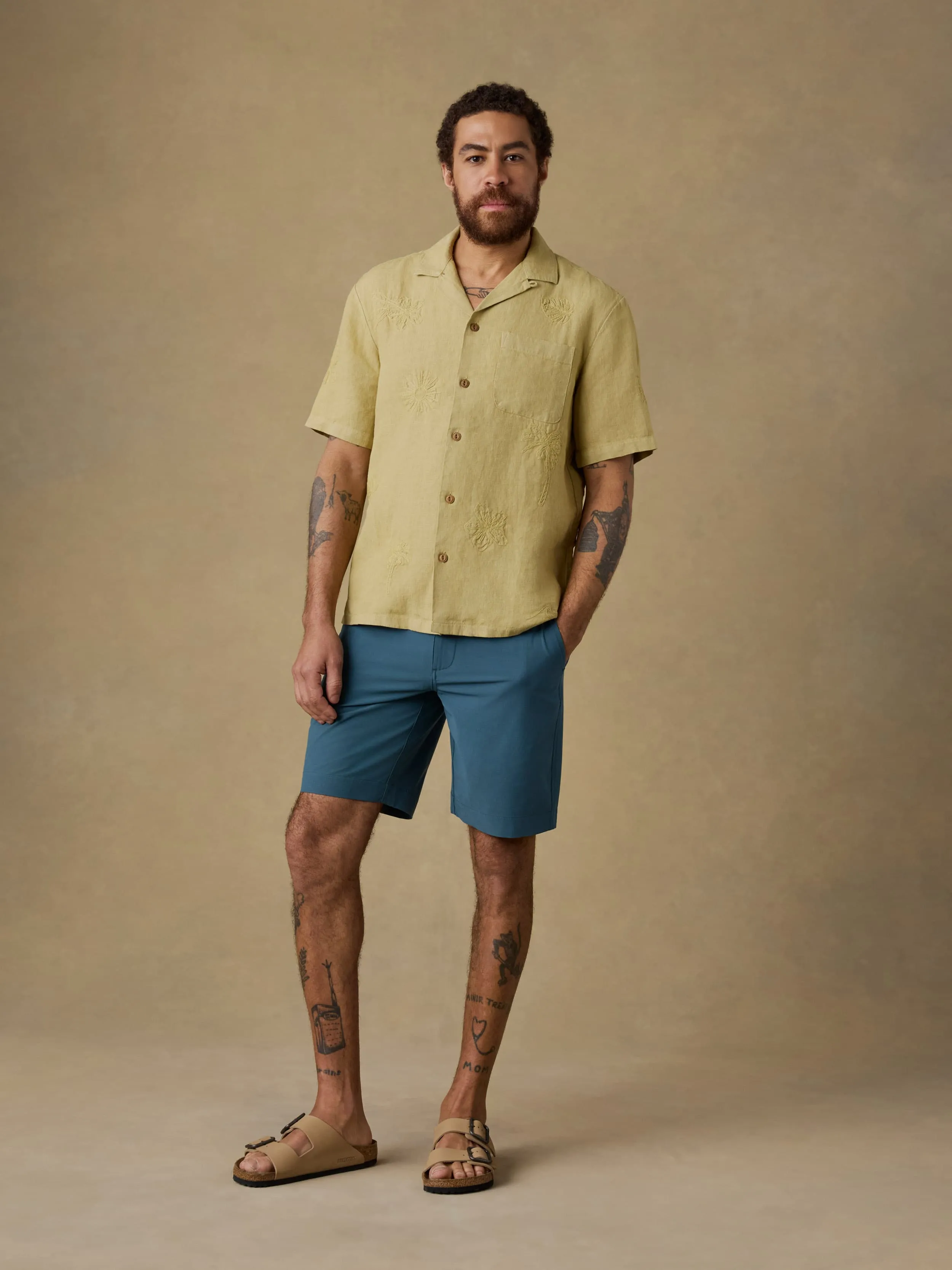All Day Short (9") - Dark Teal sold by Faherty