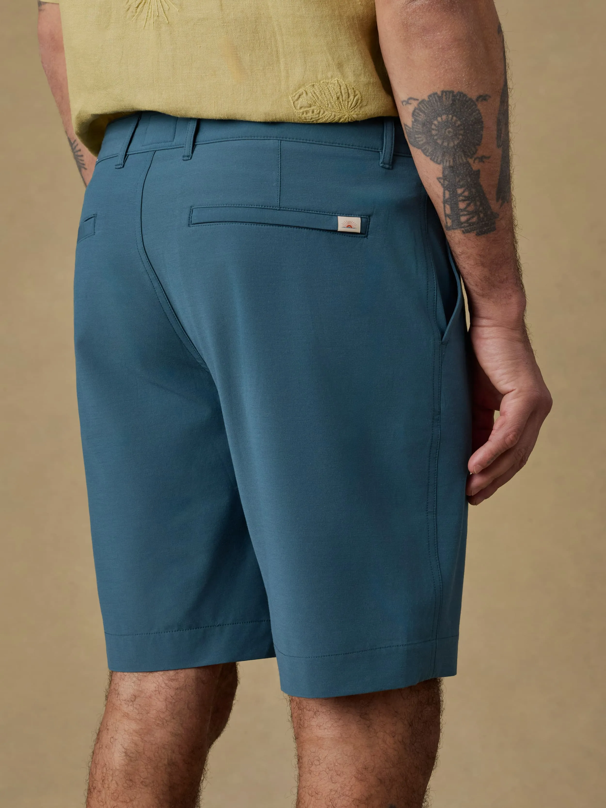 All Day Short (9") - Dark Teal sold by Faherty product image thumbnail 5