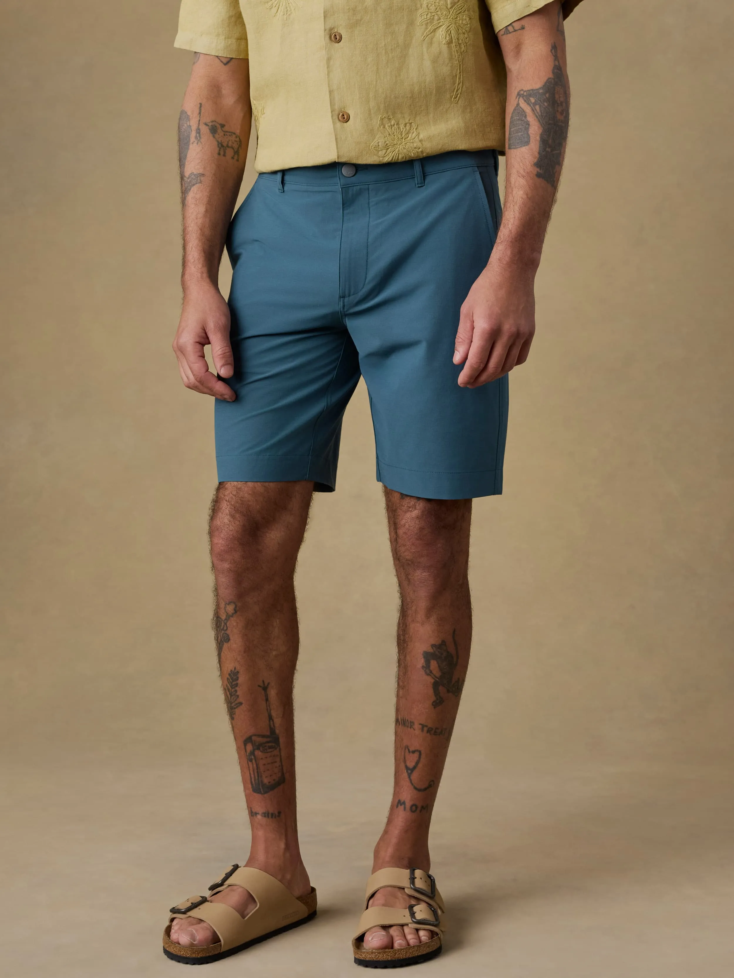 All Day Short (9") - Dark Teal sold by Faherty product image thumbnail 2
