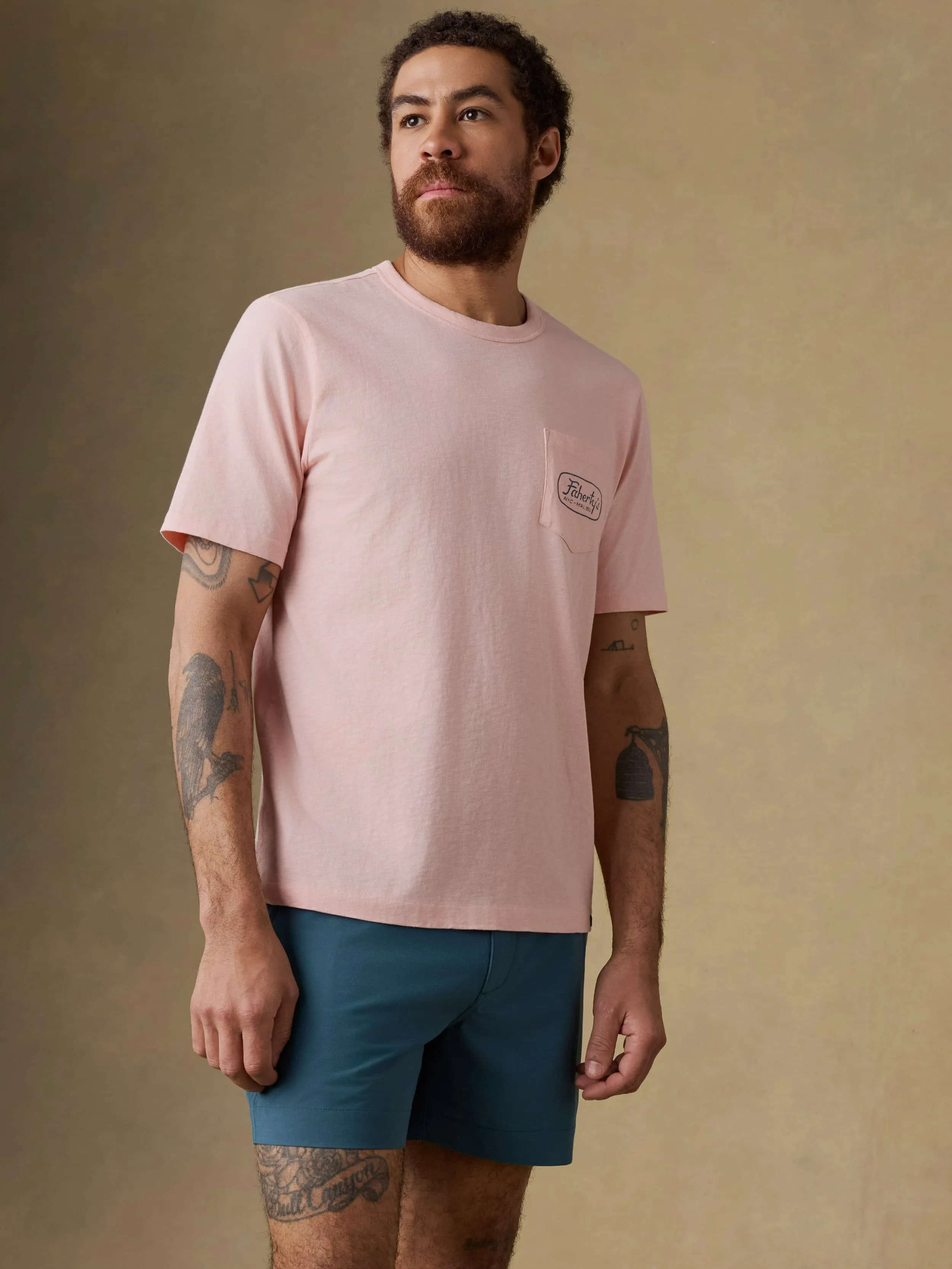 All Day™ Short (5") - Dark Teal sold by Faherty product image thumbnail 4