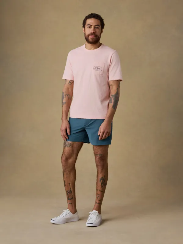 All Day™ Short (5") - Dark Teal made by Faherty