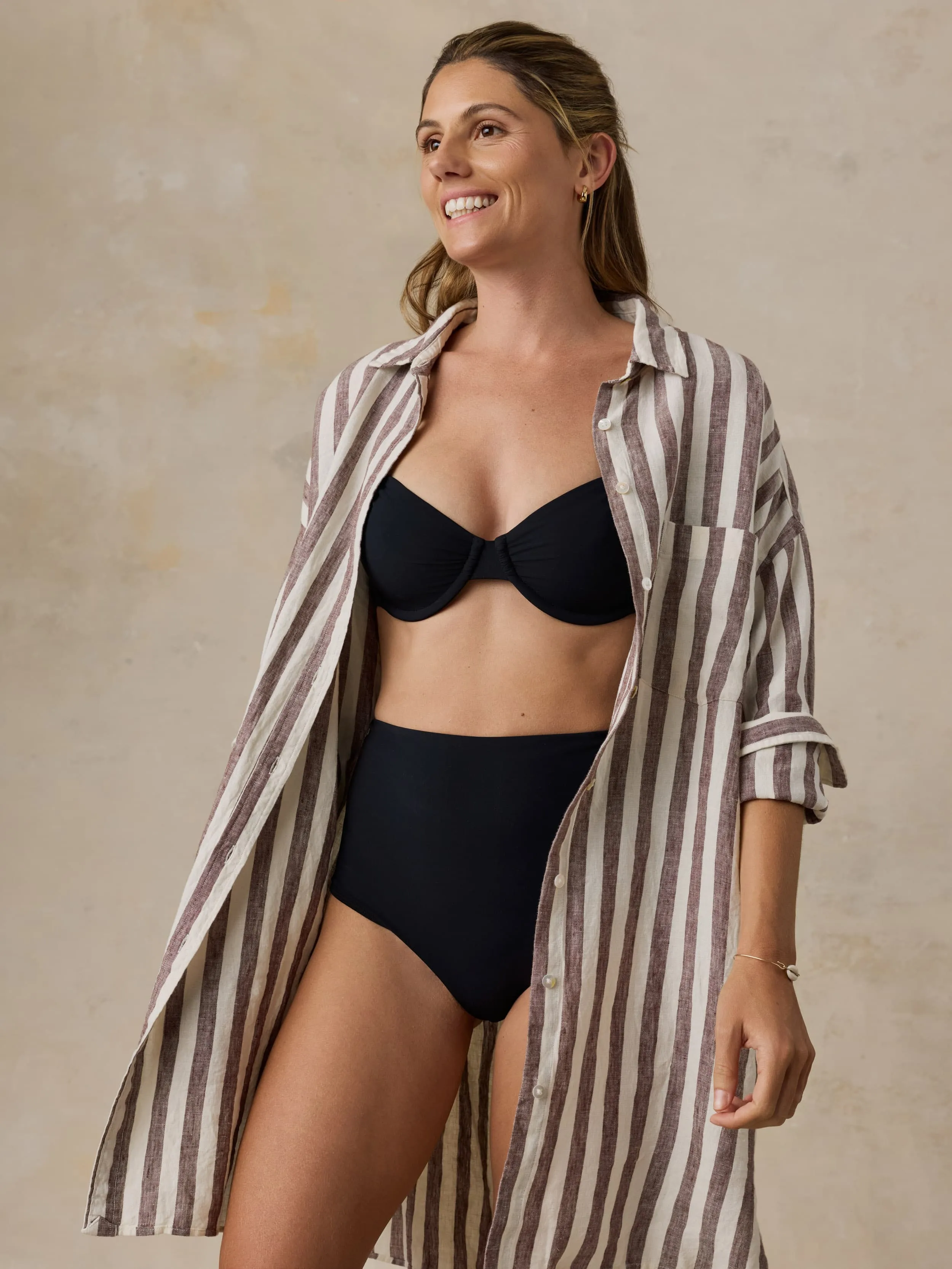 Soleil Bottom - Black sold by Faherty product image thumbnail 4