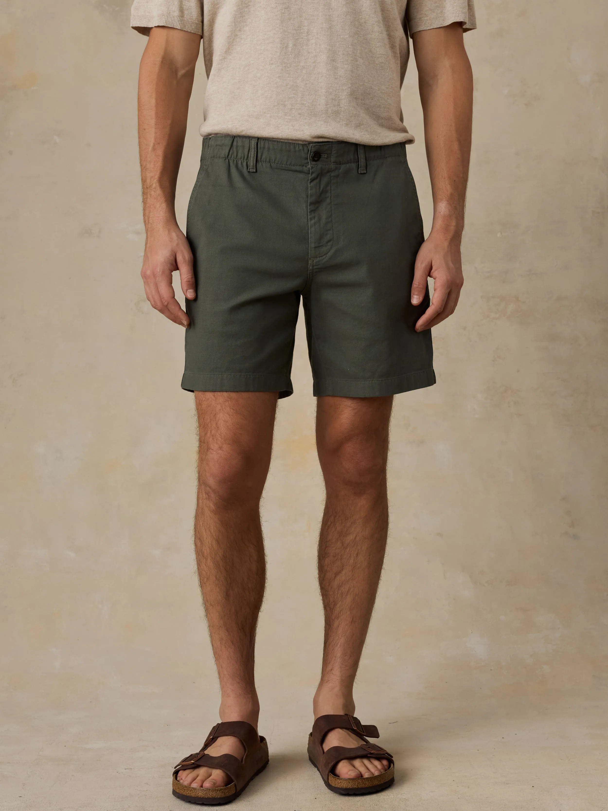 Reserve Chino Short - Forest Grove sold by Faherty