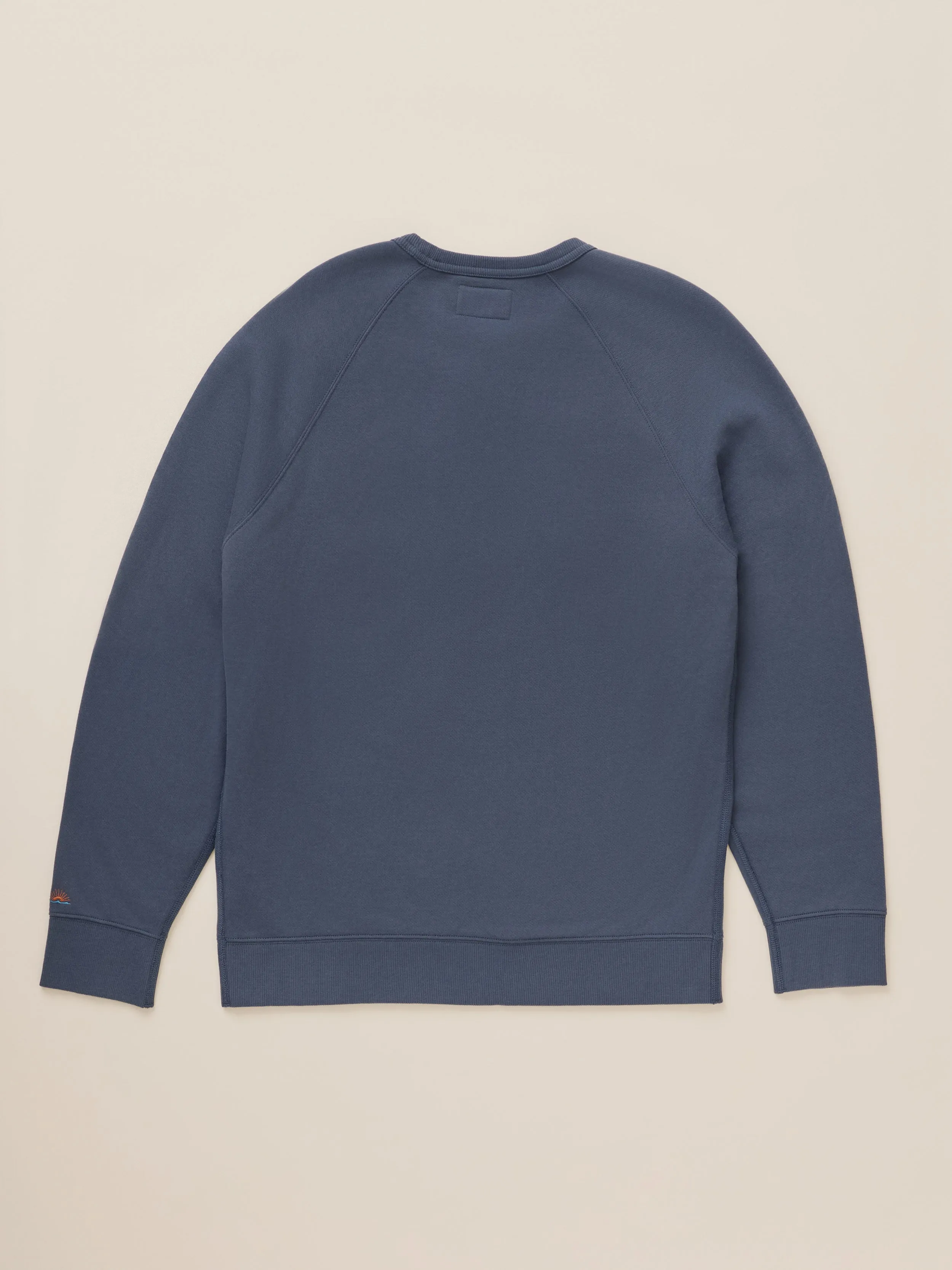 High Standard Fleece Crewneck - Blue Nights sold by Faherty product image thumbnail 2
