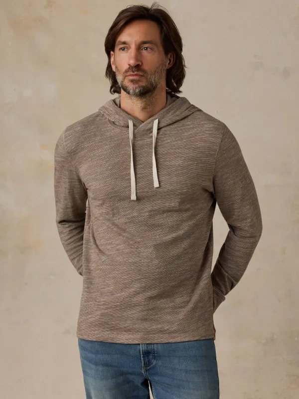 Sunwashed Organic Hoodie - Timber Rock Feeder made by Faherty
